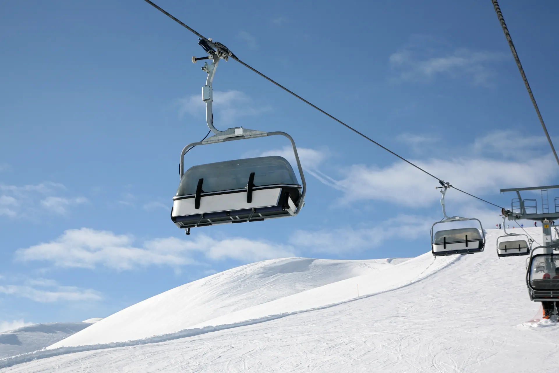Skigebied met liften in Oostenrijk