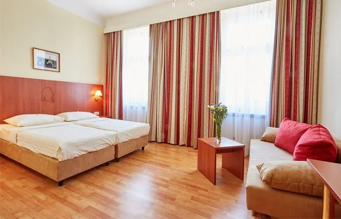 Hotel Mozart - Kamer