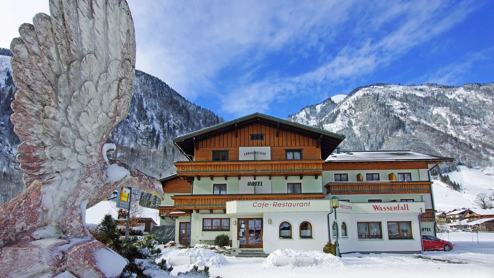 Hotel Wasserfall - Buitenaanzicht