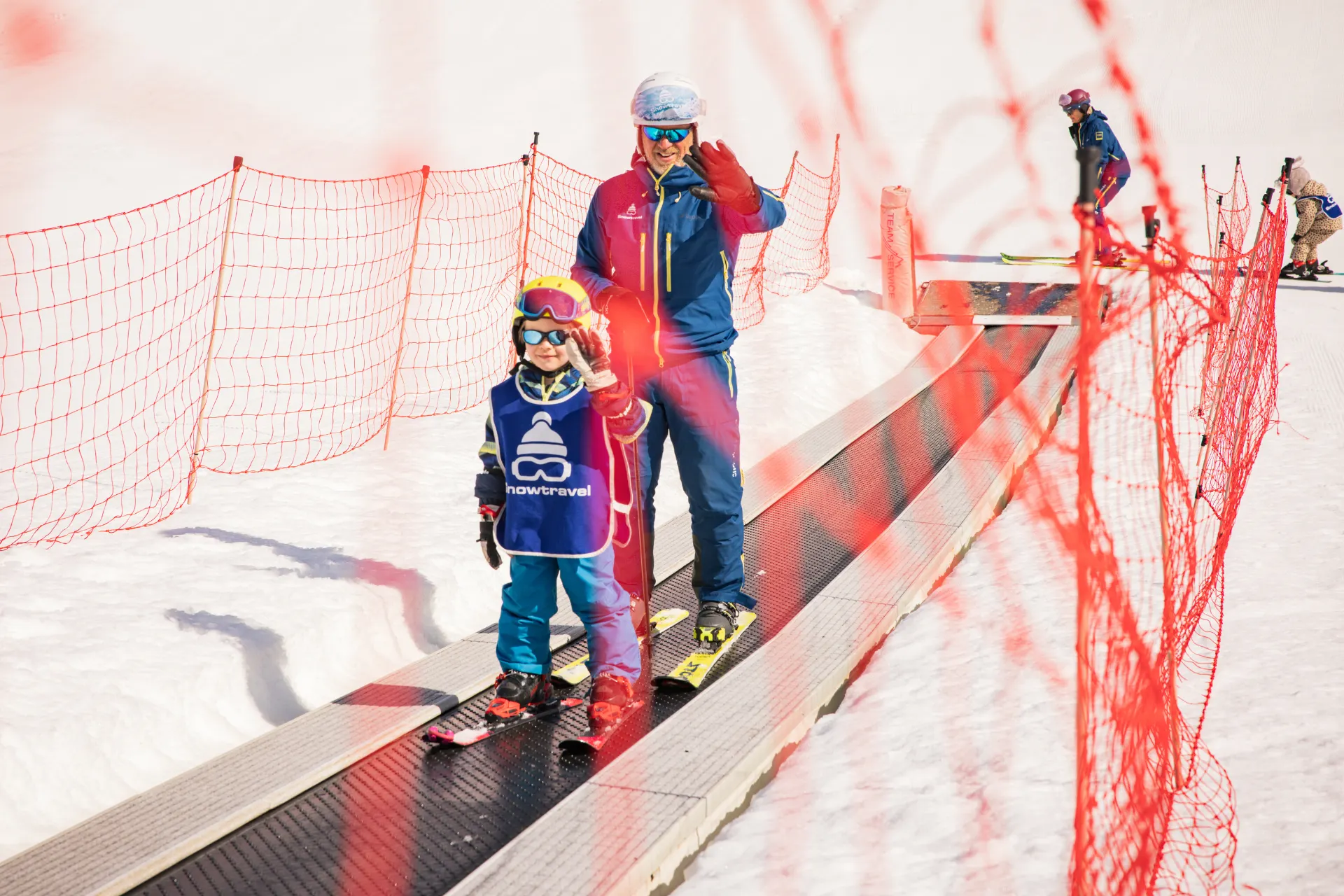 Skimonitor Snowtravel met een Snowie kid