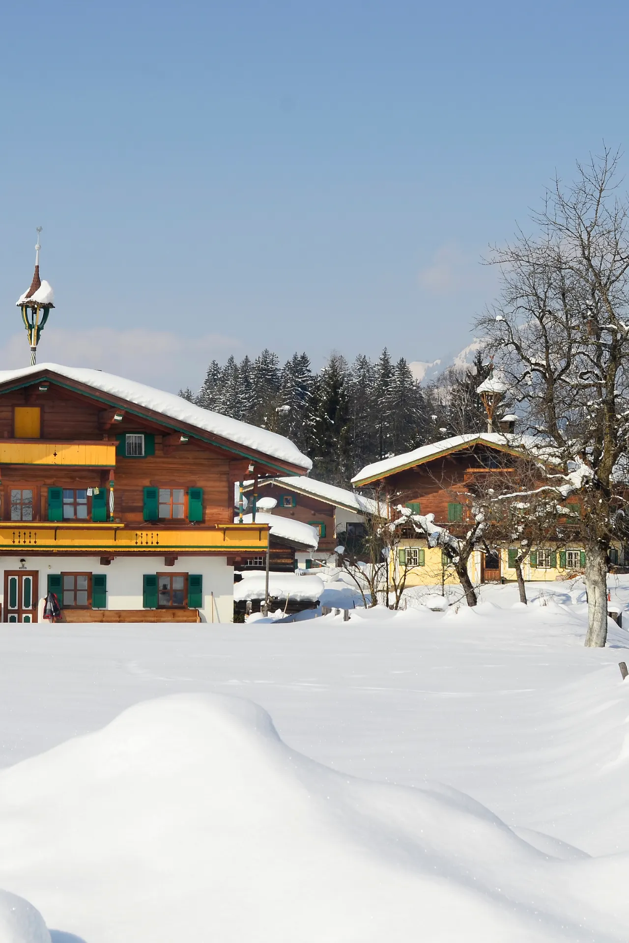 Omgeving van Tirol in Oostenrijk