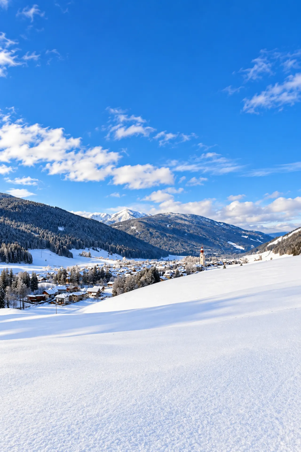 Omgeving van het skigebied Skizentrum Sillian - Hochpustertal - Thurntaler in Oostenrijk