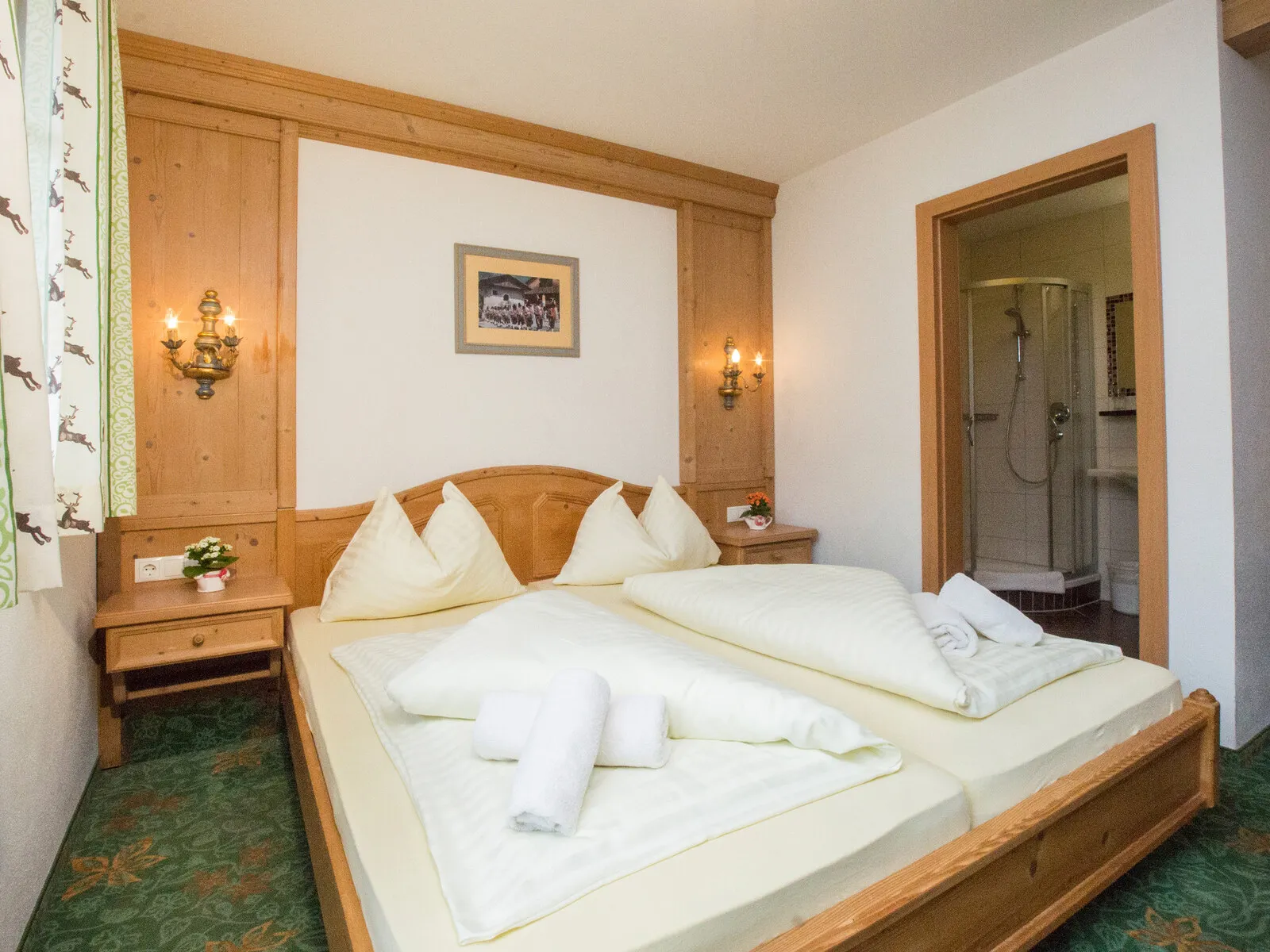 Appartements Jagdhof und Alpenfex - Kamer