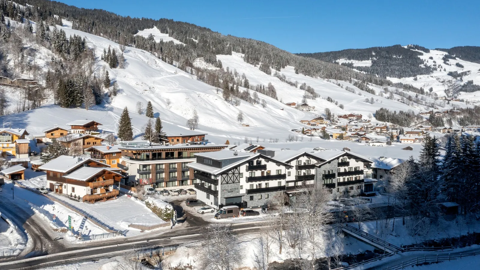 Villa Austria Saalbach - Buitenaanzicht