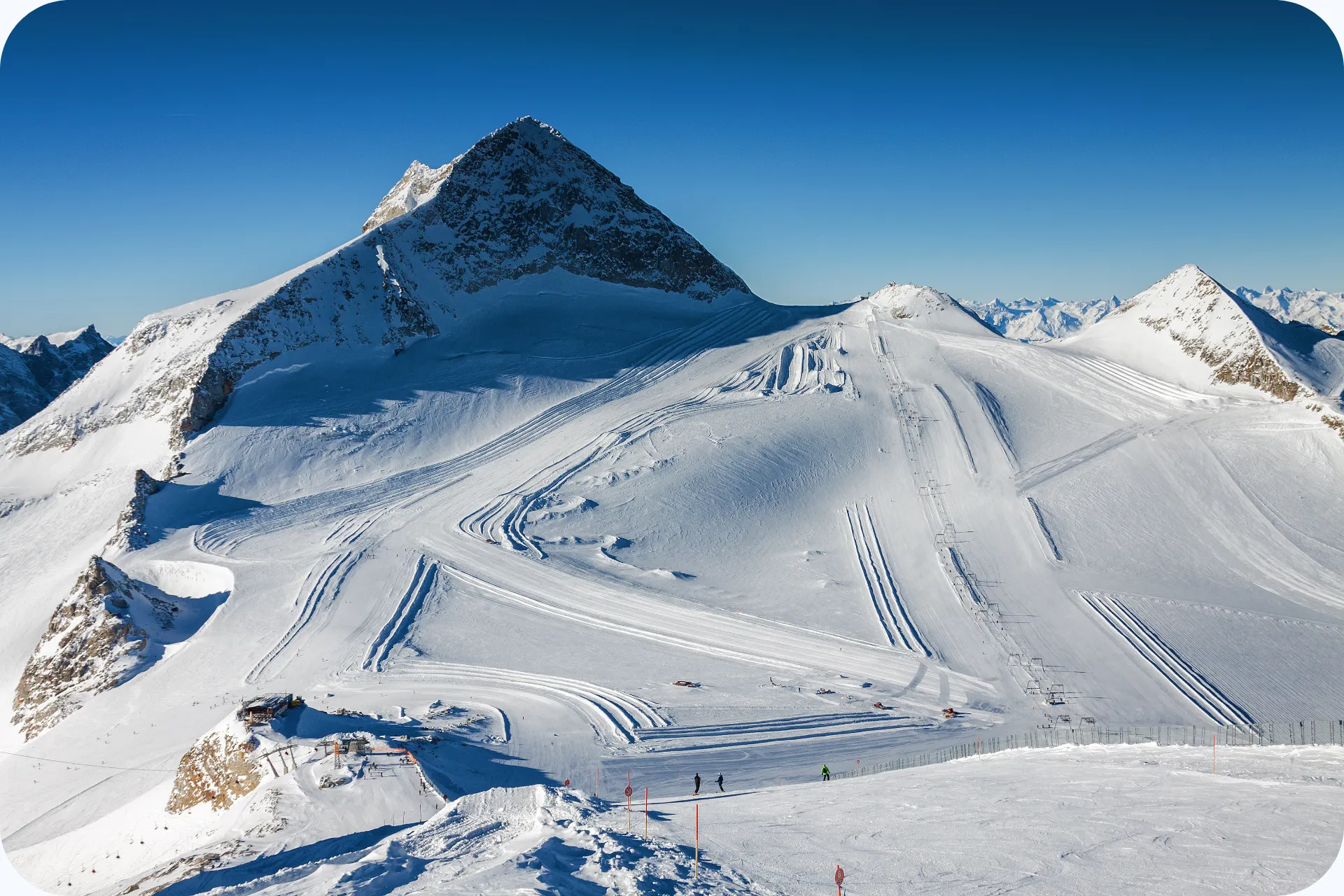 Skigebeid Zillertal in Oostenrijk