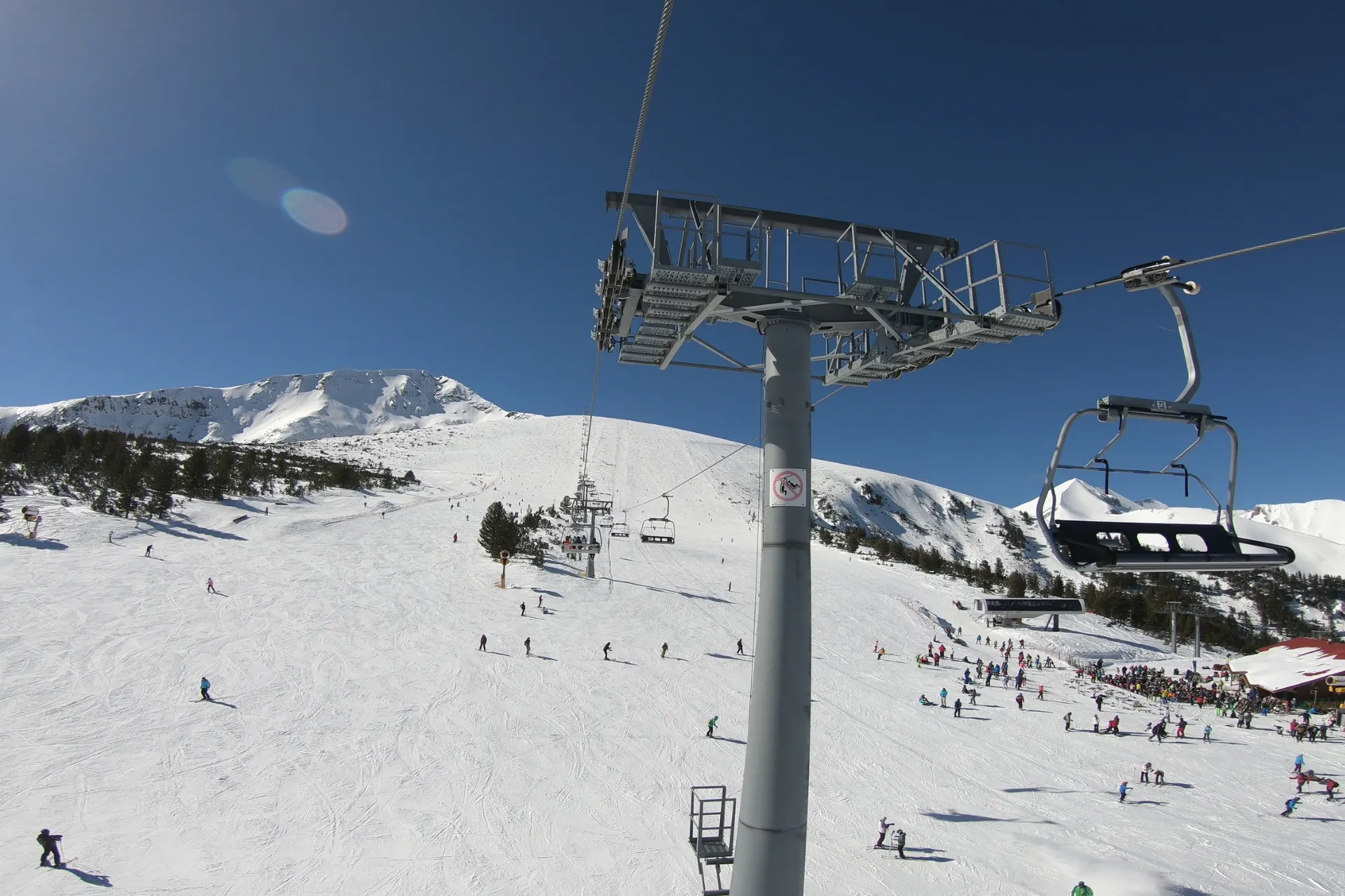 Nauders in Skigebied 2 Länder Skiarena