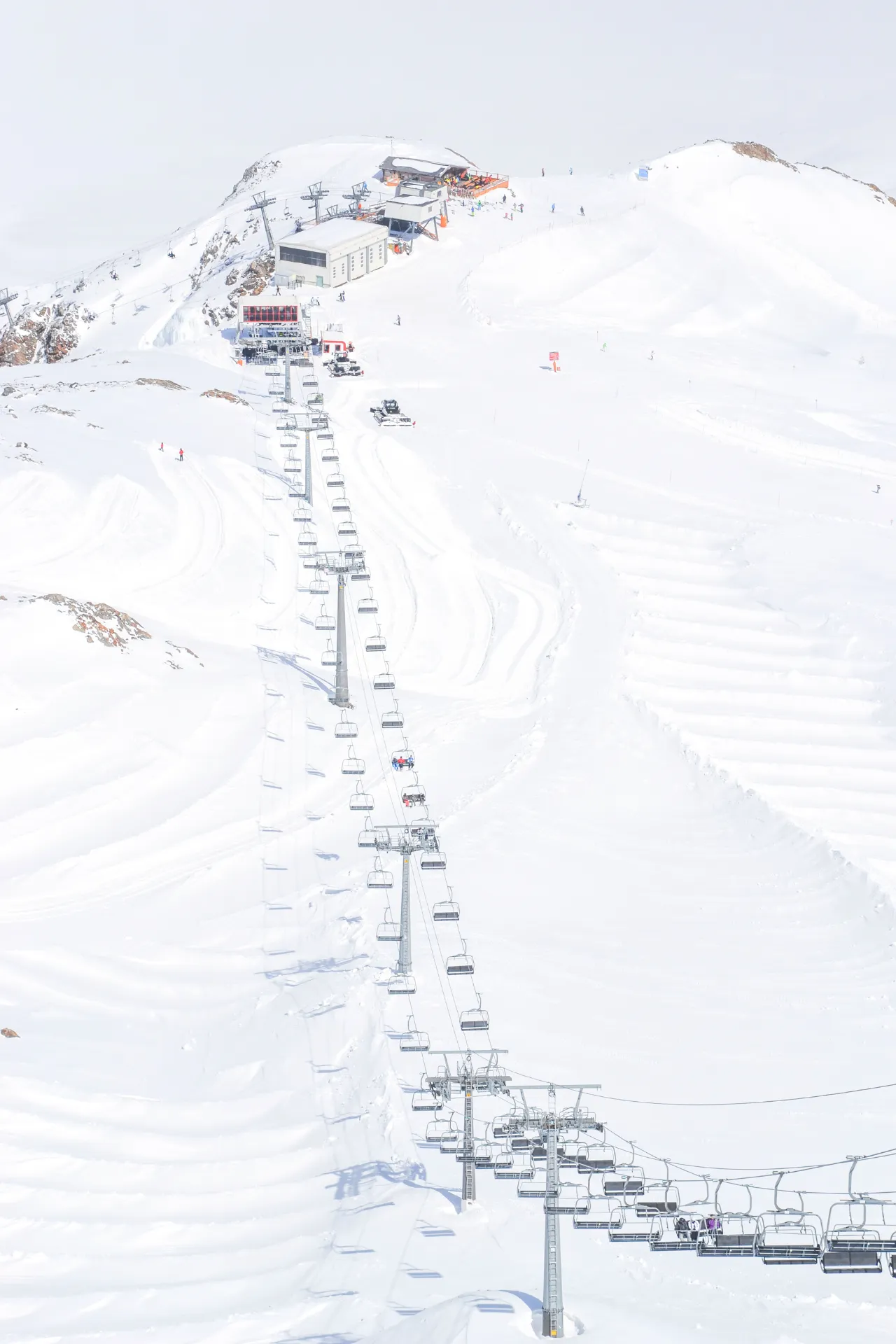 Skiliften in Serfaus
