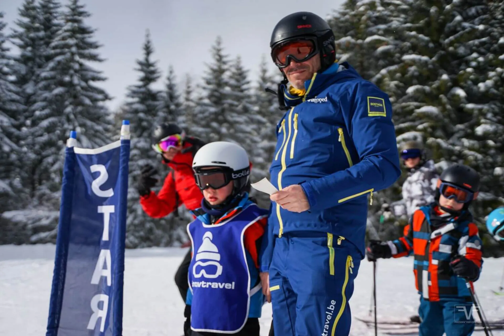 Skimonitor met kids Snowie kids