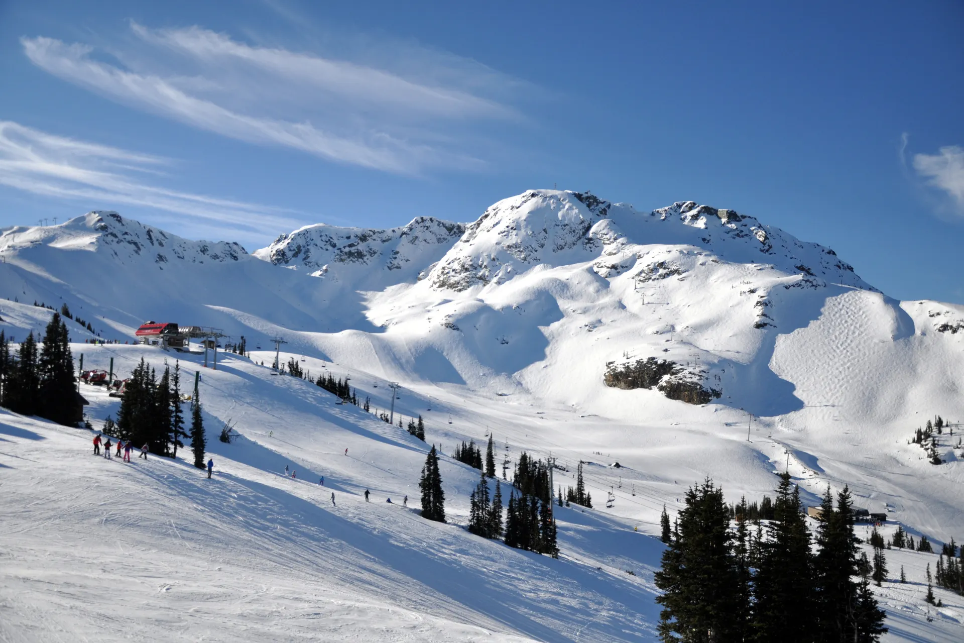 Skigebied Obergurgl in Oostenrijk