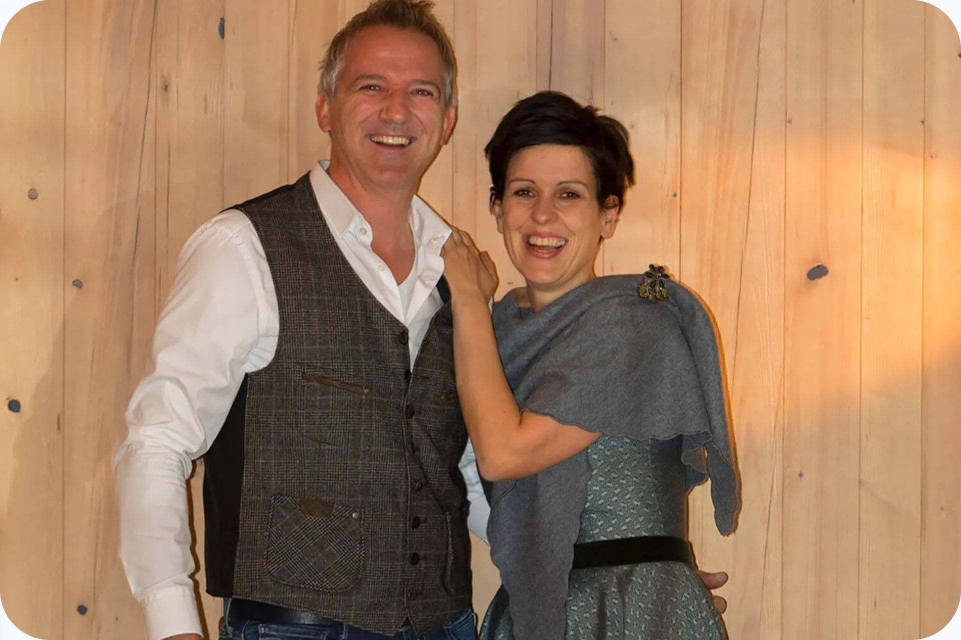 Ewald en Sylvia Unterkofler van hotel Alpendorf in Oostenrijk