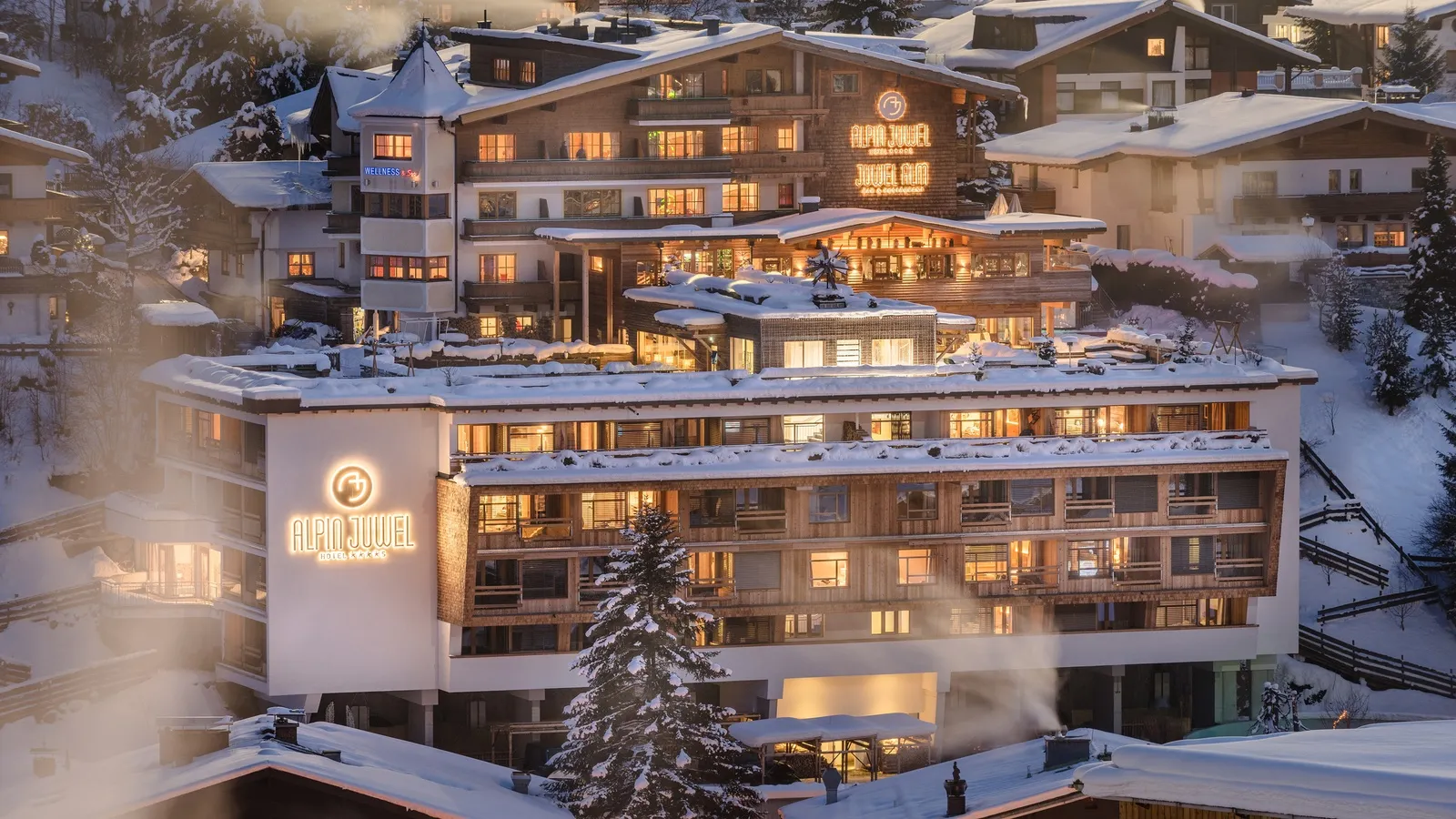 Wellnesshotel Alpin Juwel - Buitenaanzicht