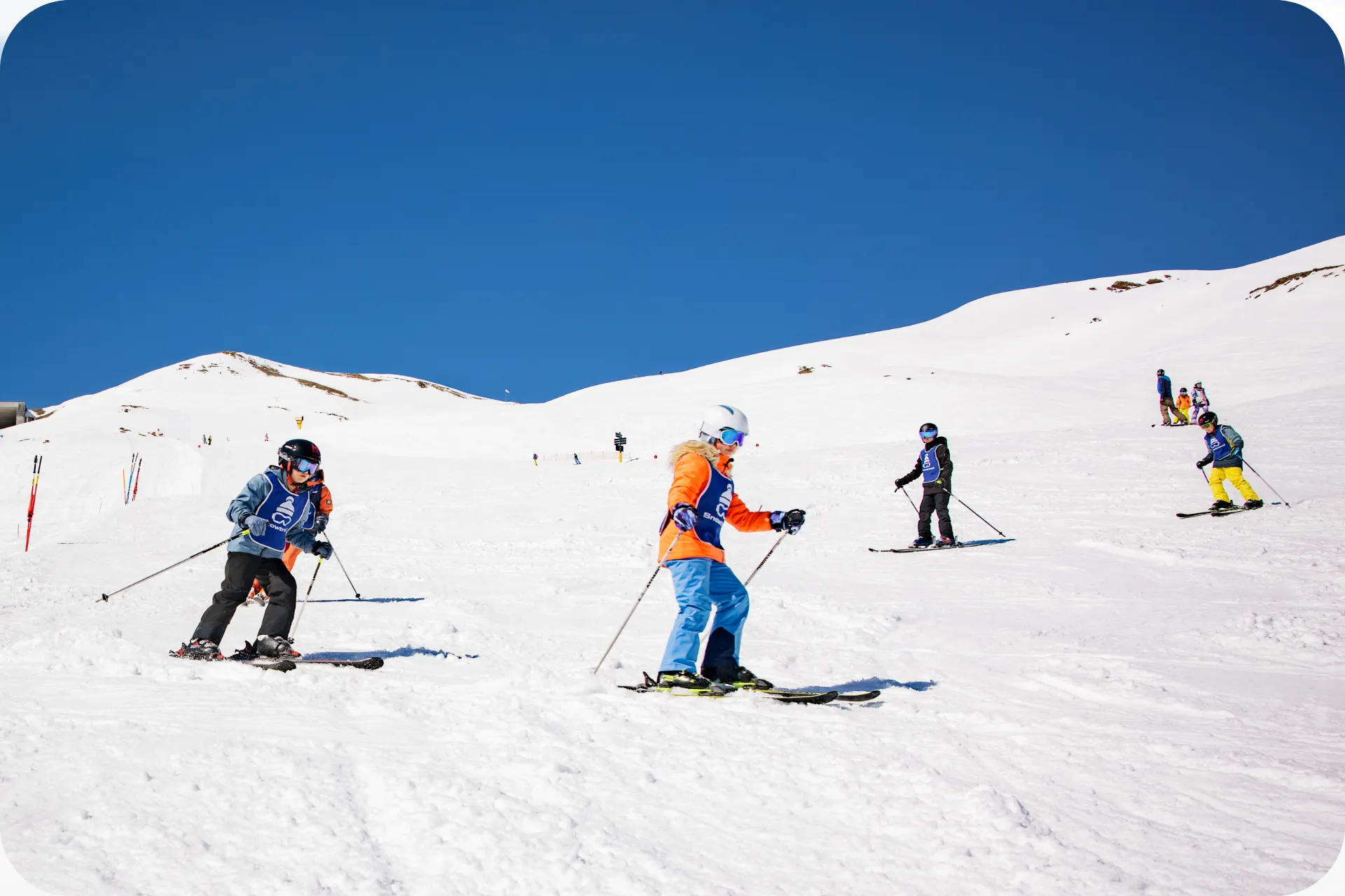 Snowiekids op de piste