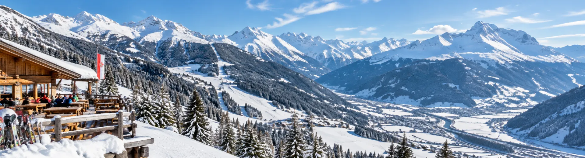 Restaurant op de berg in Tirol West