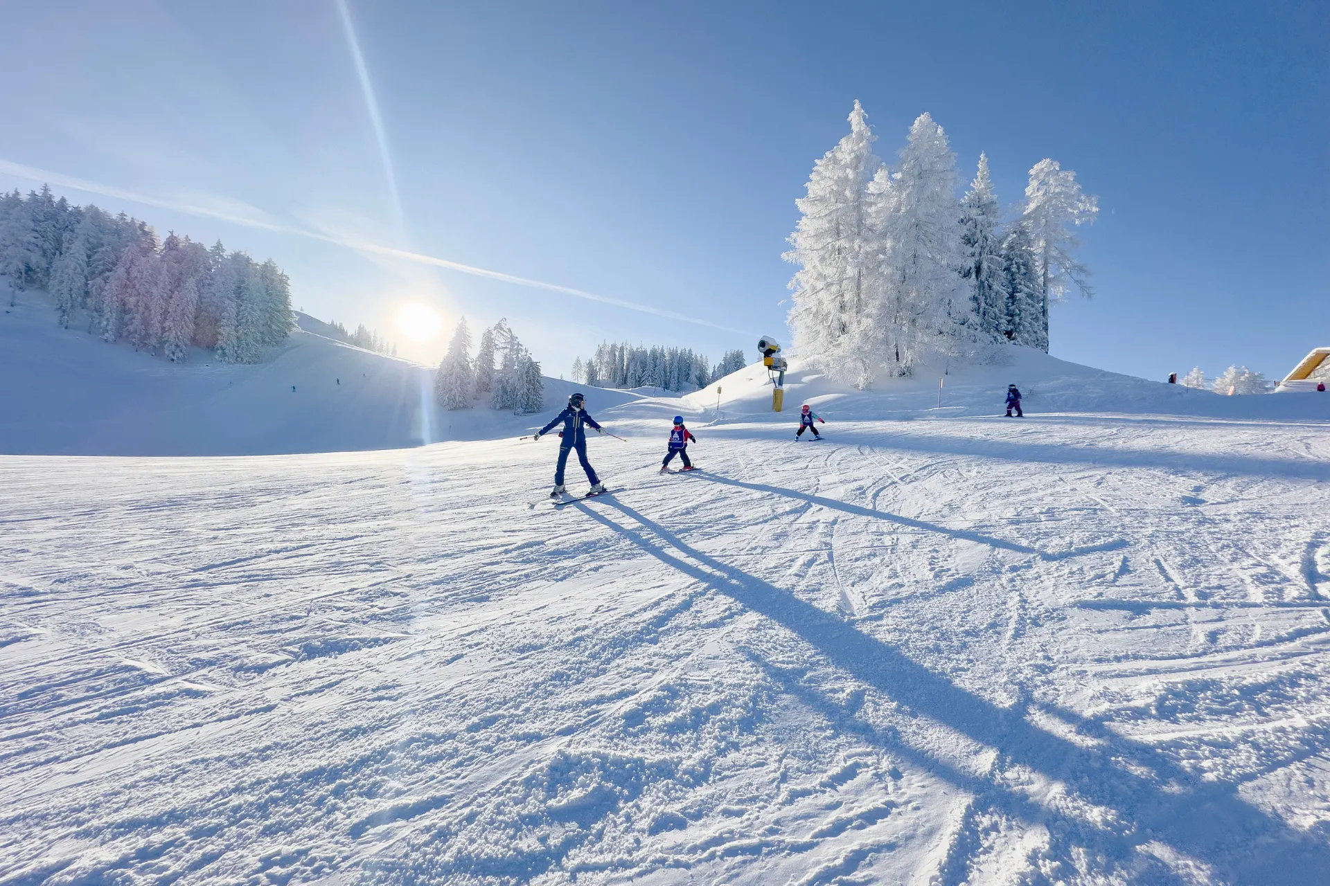 snowie kids - kind op piste