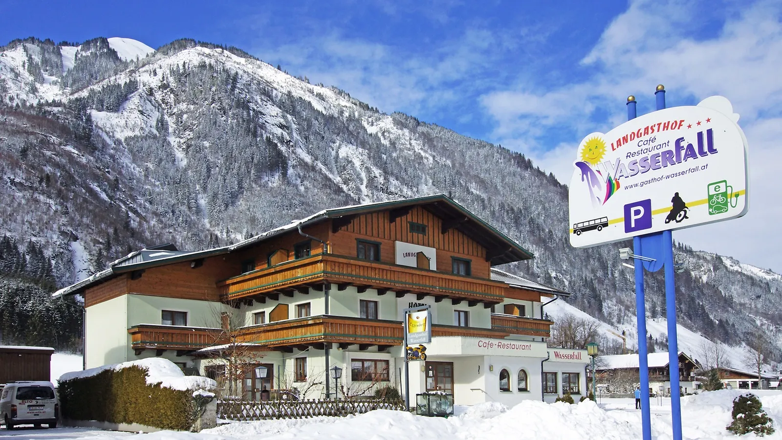 Hotel Wasserfall - Buitenaanzicht