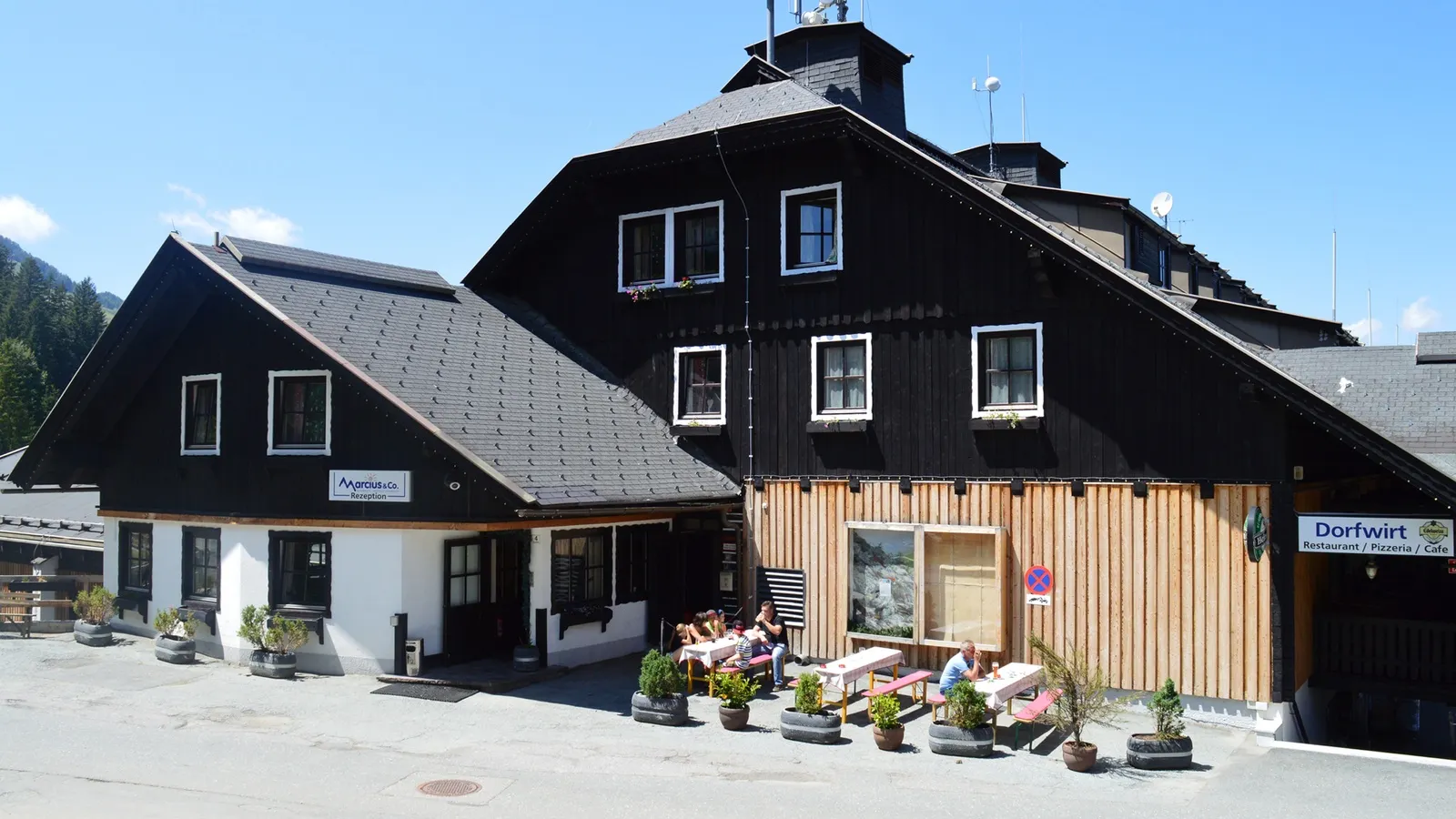 Alpenhotel Marcius - Buitenaanzicht