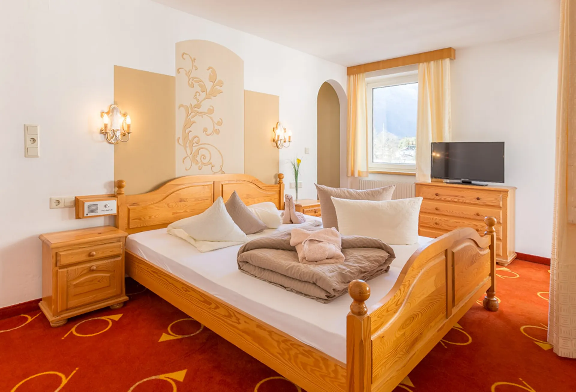 Hotel Post Nassereith - Tweepersoonskamer met 1 extra bed mogelijk