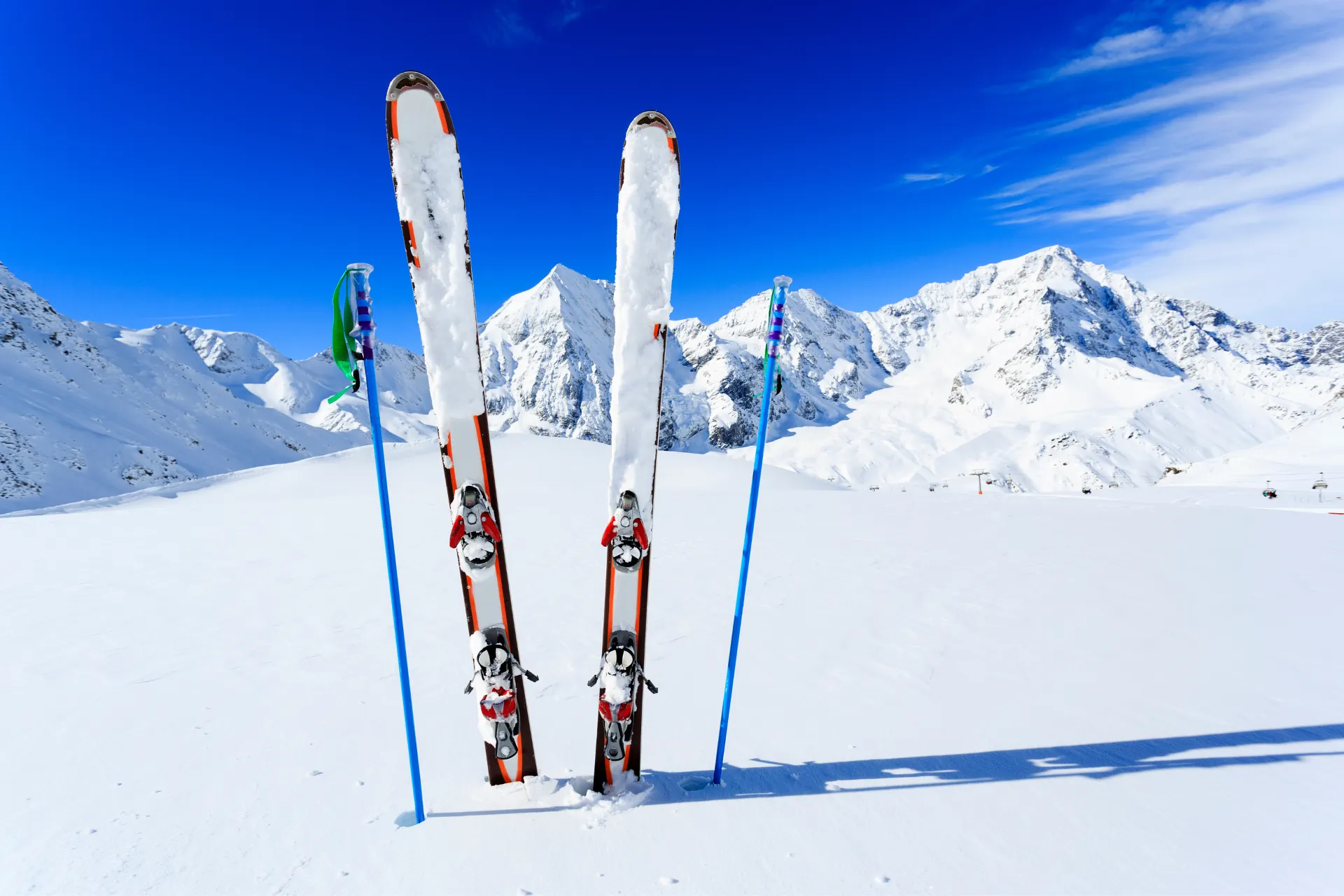 Ski's op de piste