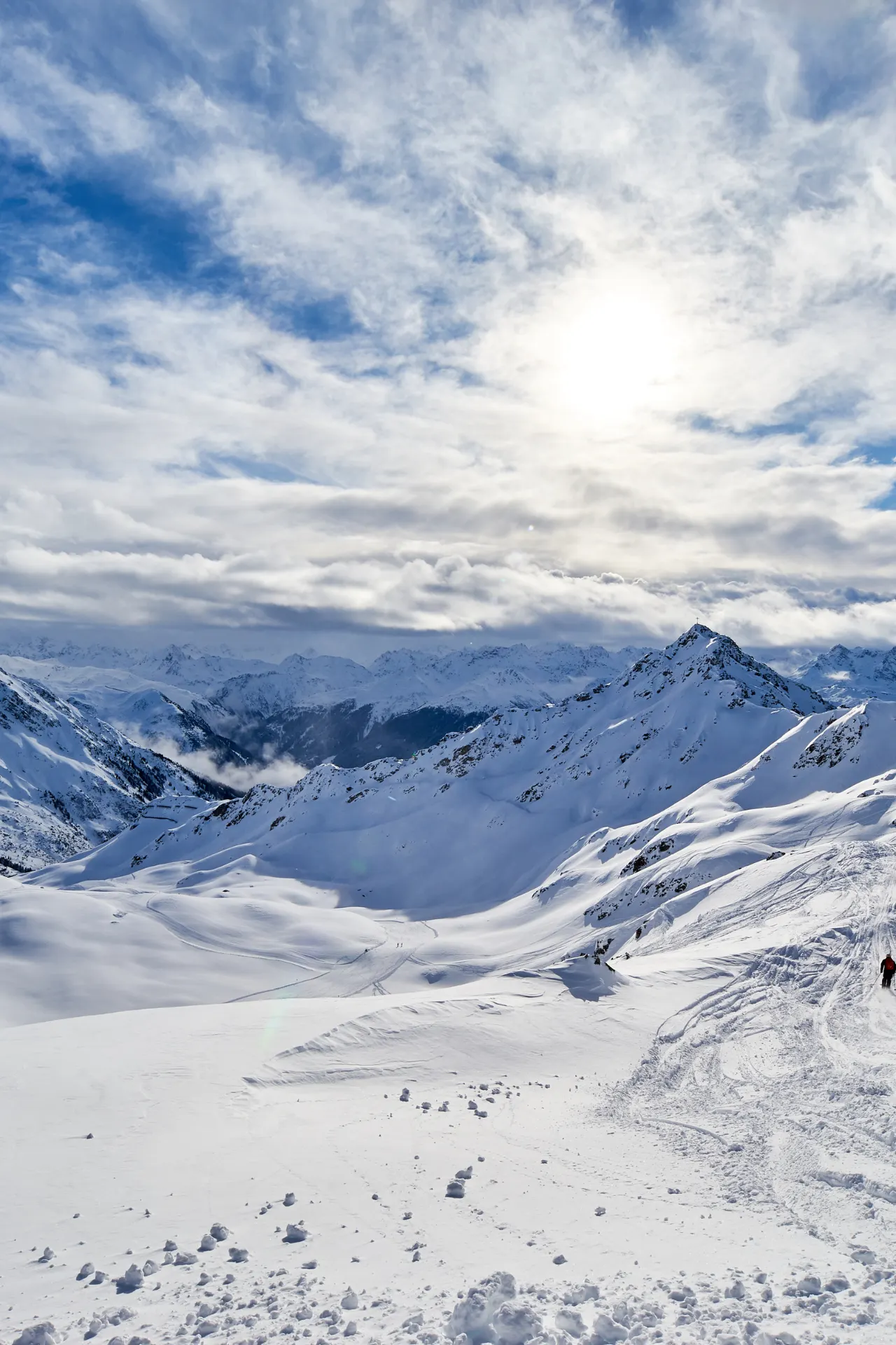 Free riding in Silvretta Montafon