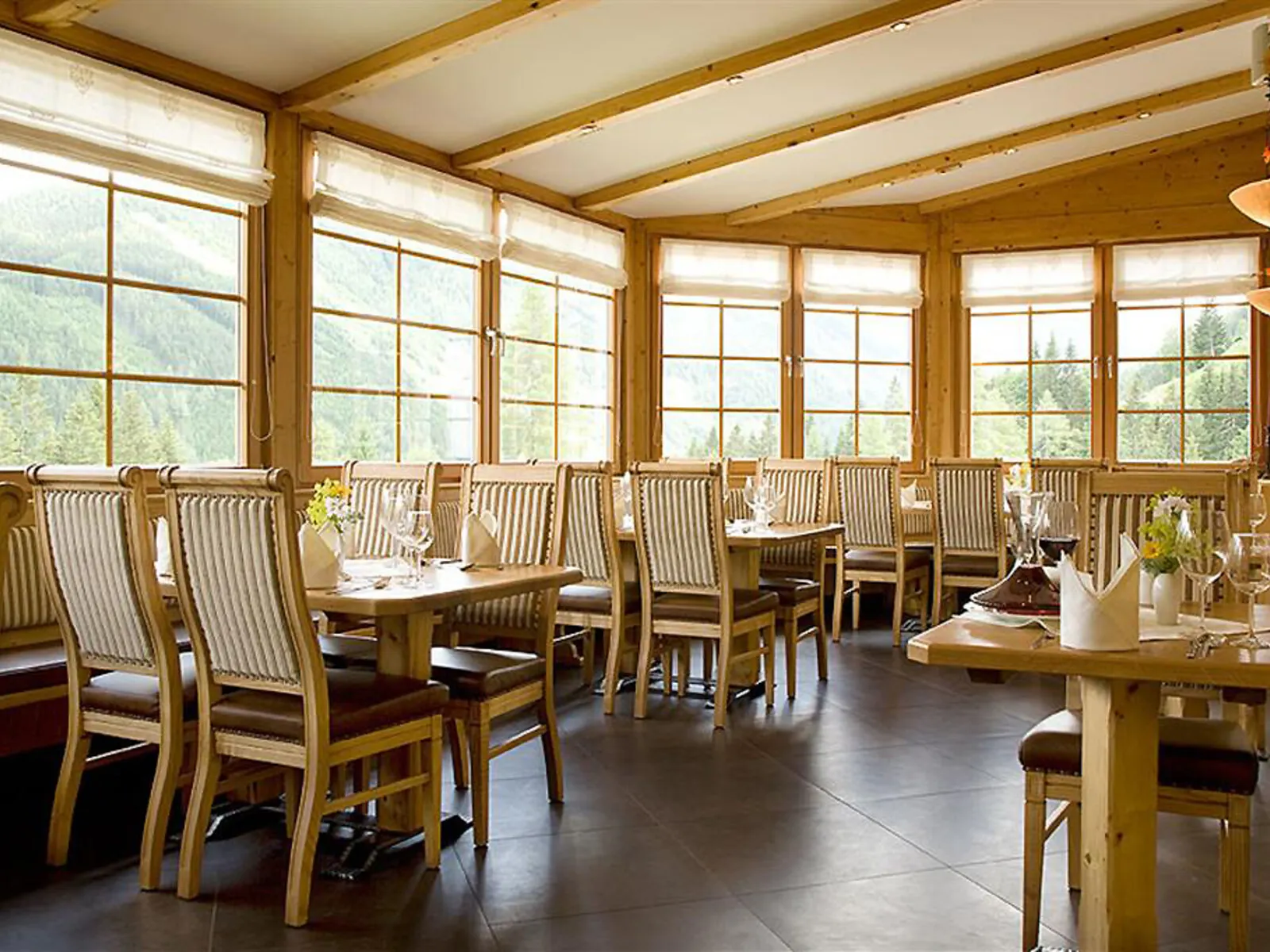 Almhotel Edelweiss - Restaurant (Zomer)