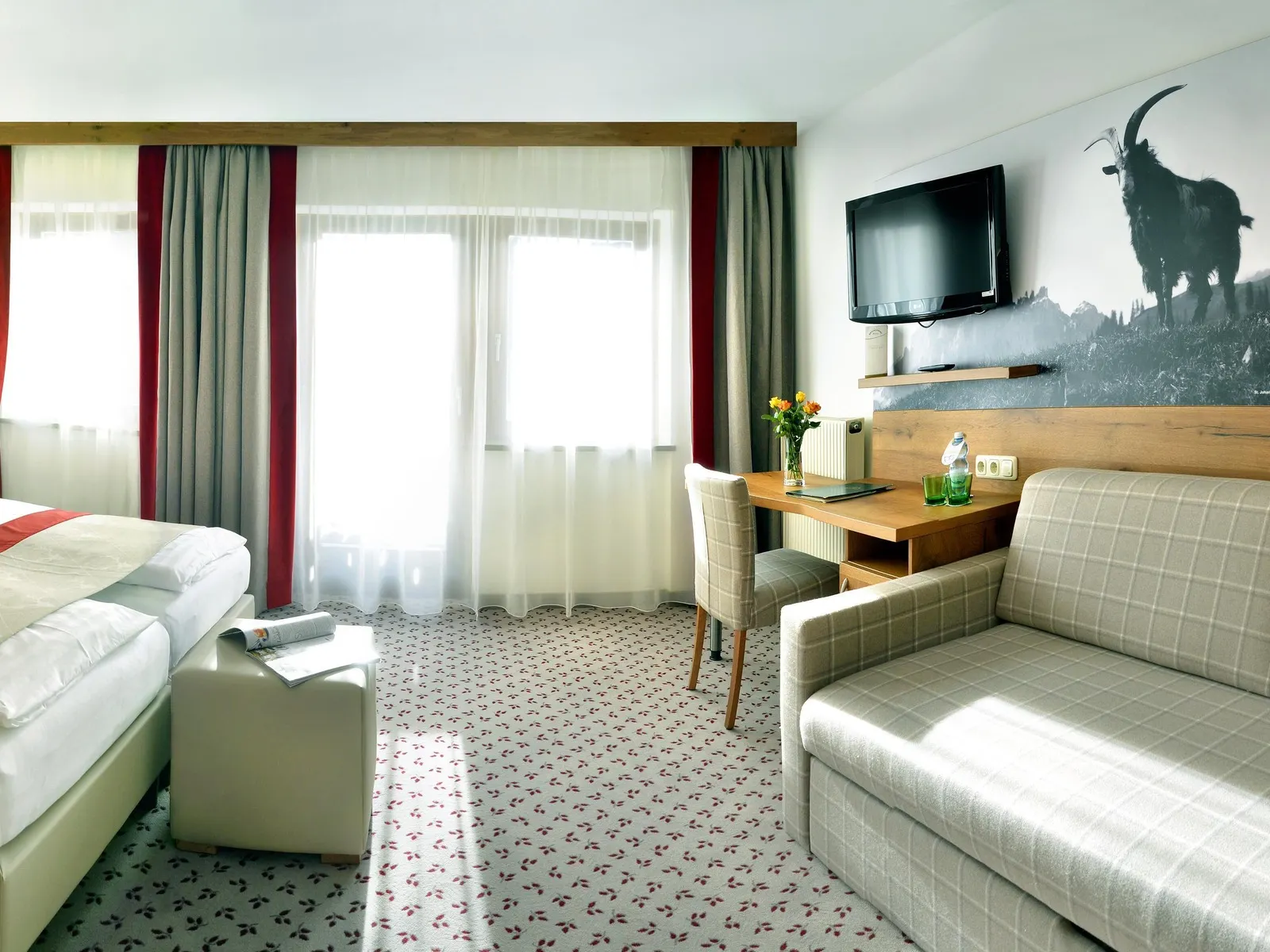Hotel brückenWIRT - Kamer