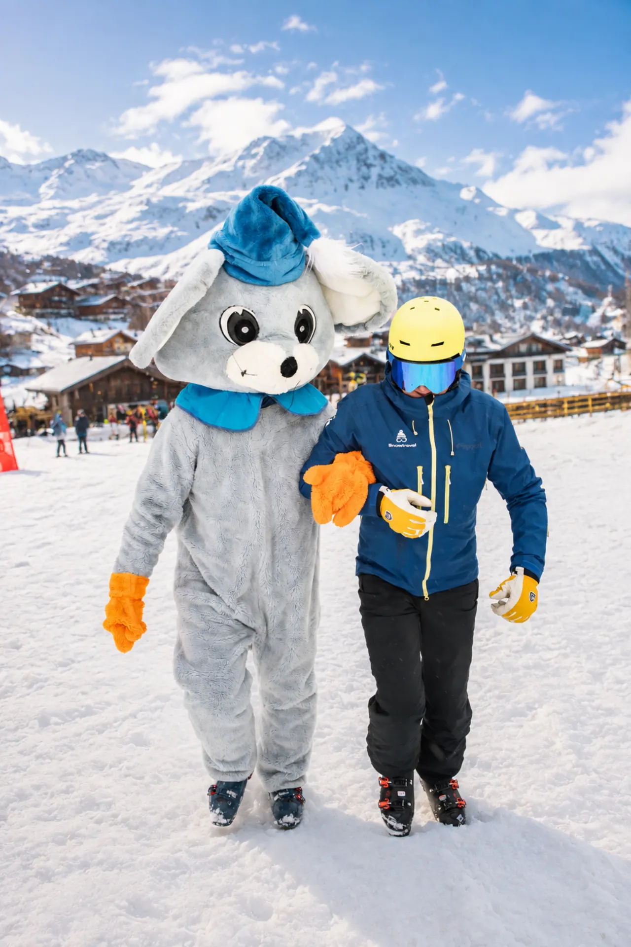 De Mascotte van Snowtravel