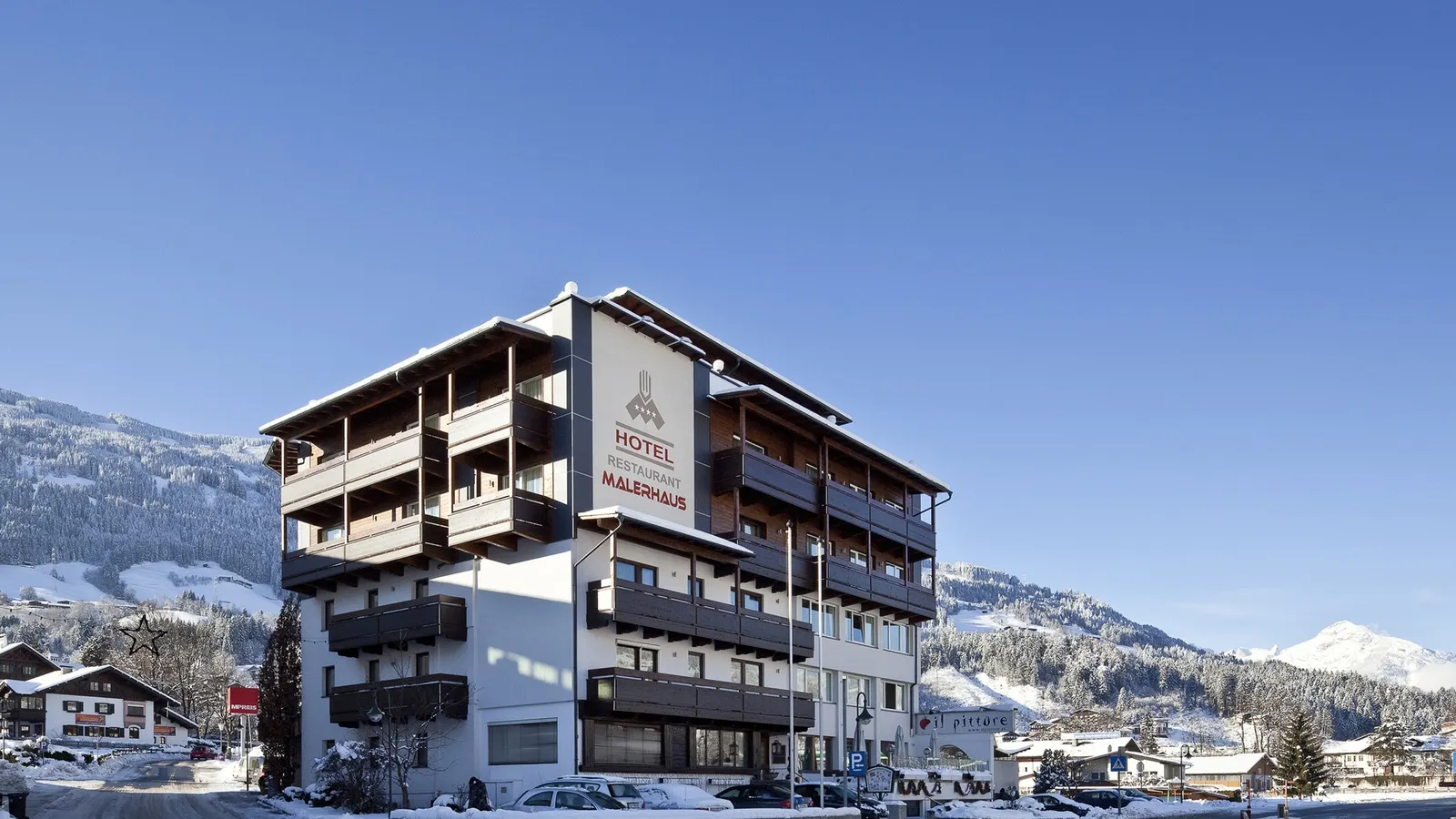Hotel Malerhaus - Buitenaanzicht