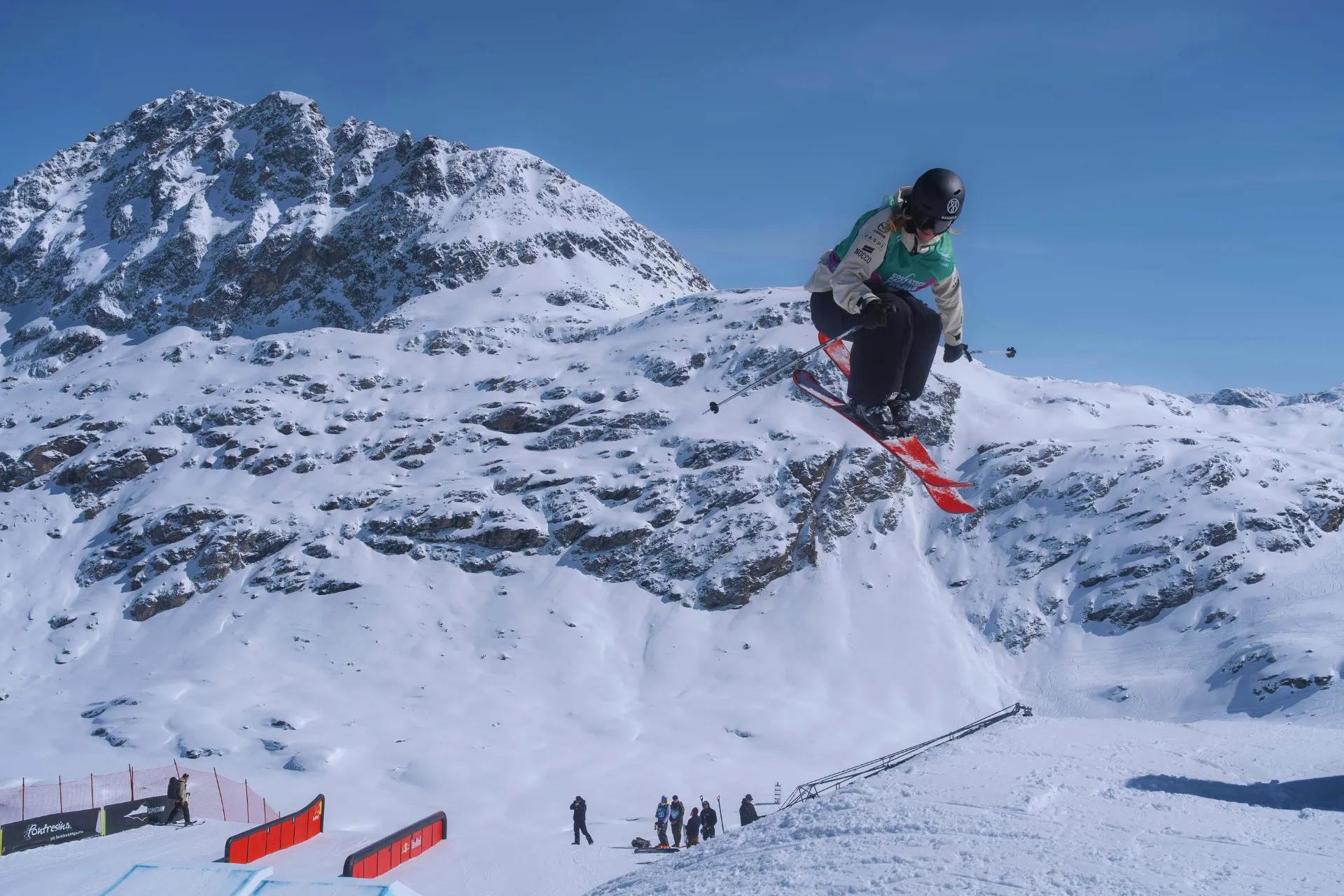 Freestyler in een funzone in Grossarl