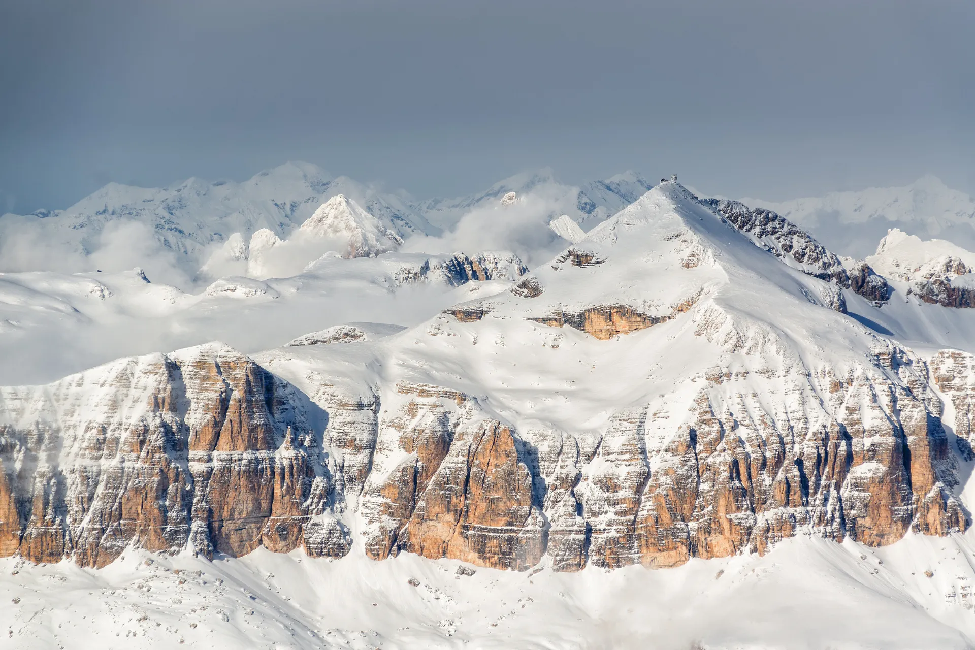 Skigebied Arabba in Italië
