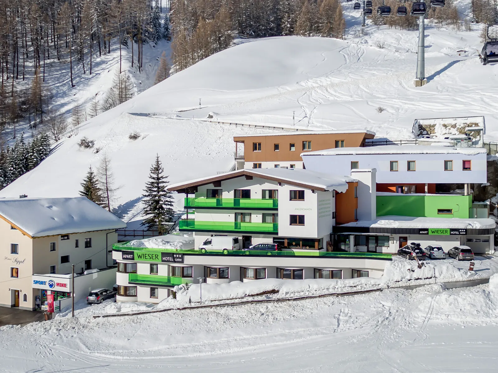 Apart Hotel Garni Wieser - Buitenaanzicht