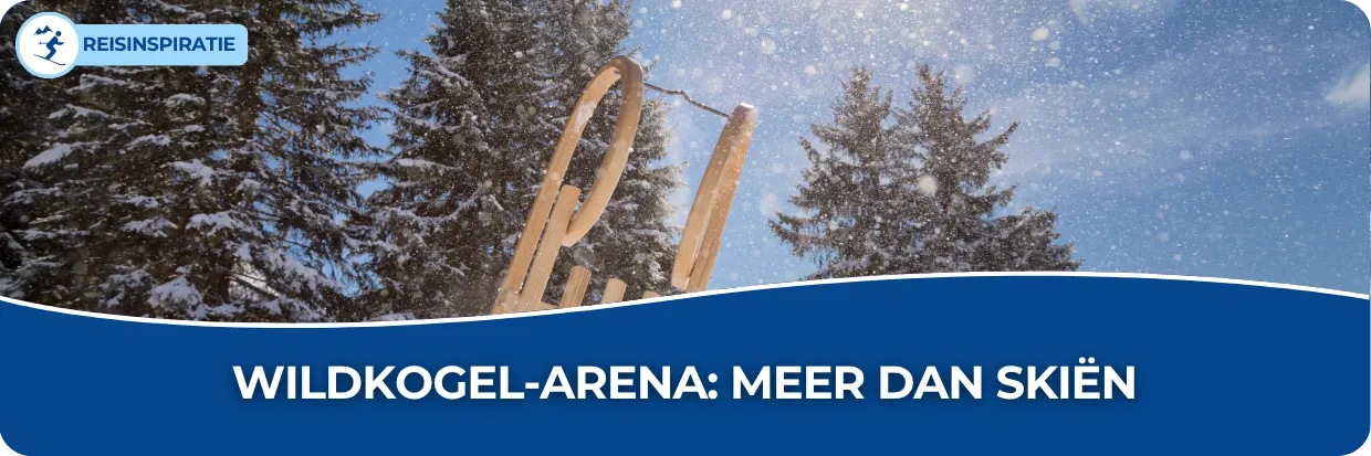 Foto van een slee in de sneeuw