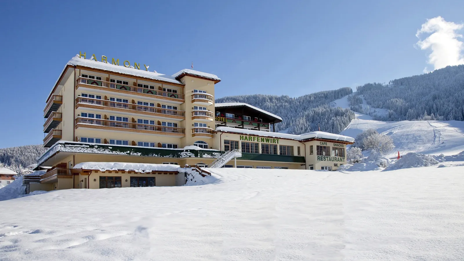 Hotel Harfenwirt - Buitenaanzicht