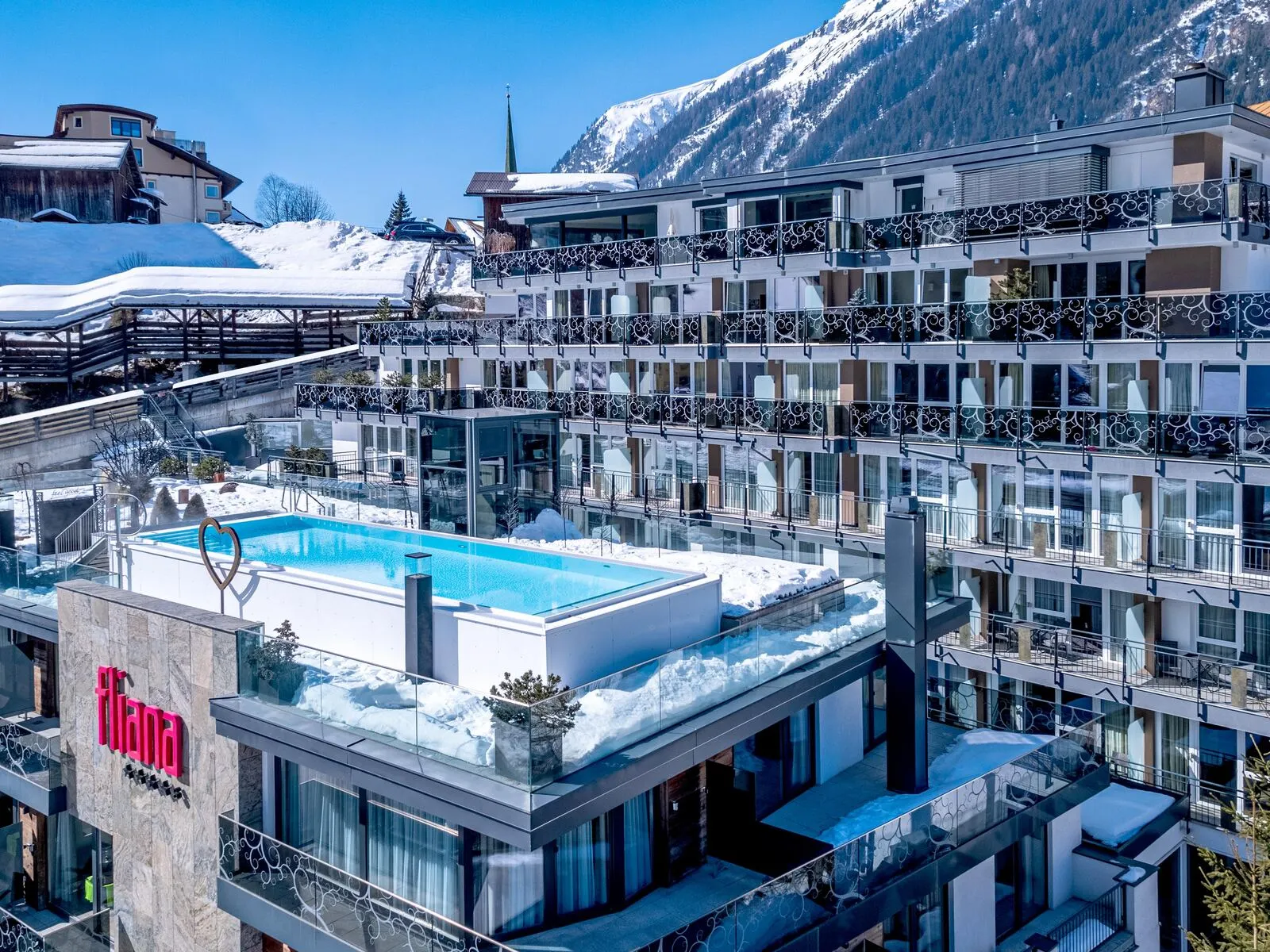 Hotel Fliana - Buitenzwembad