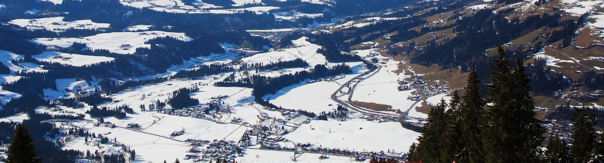 Uitzicht over Westendorf