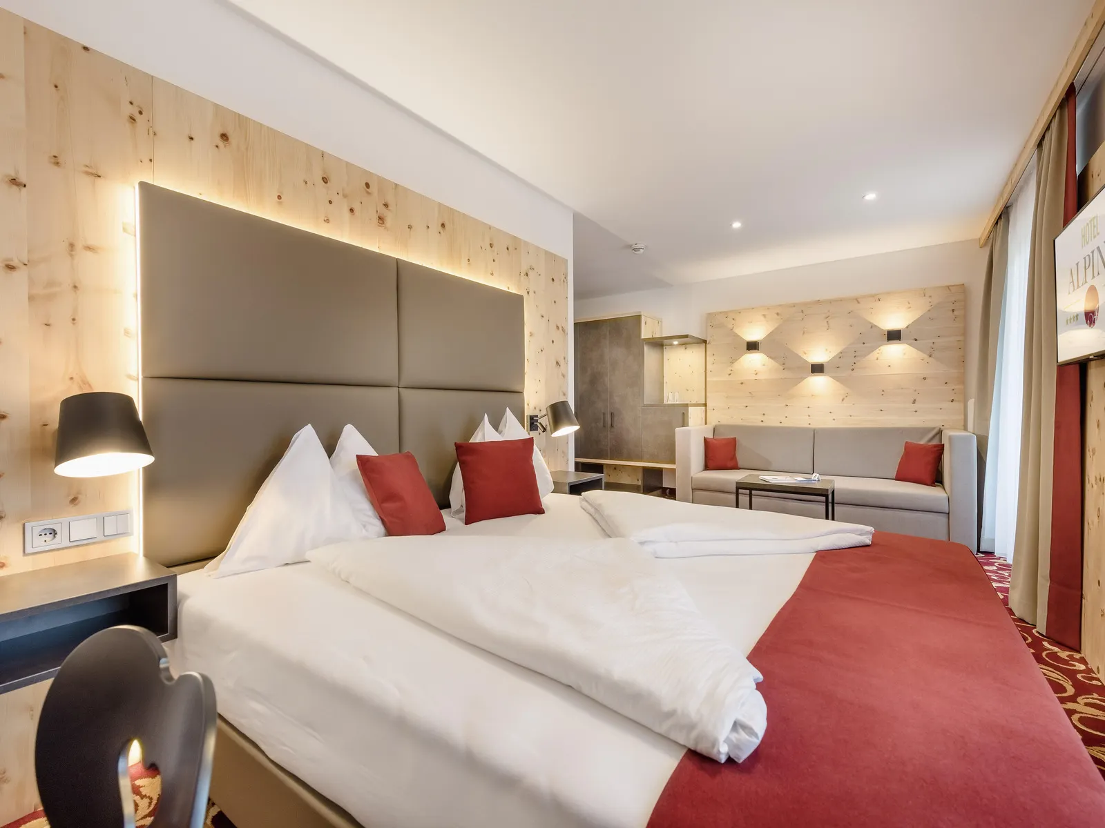 Hotel Alpina - Kamer