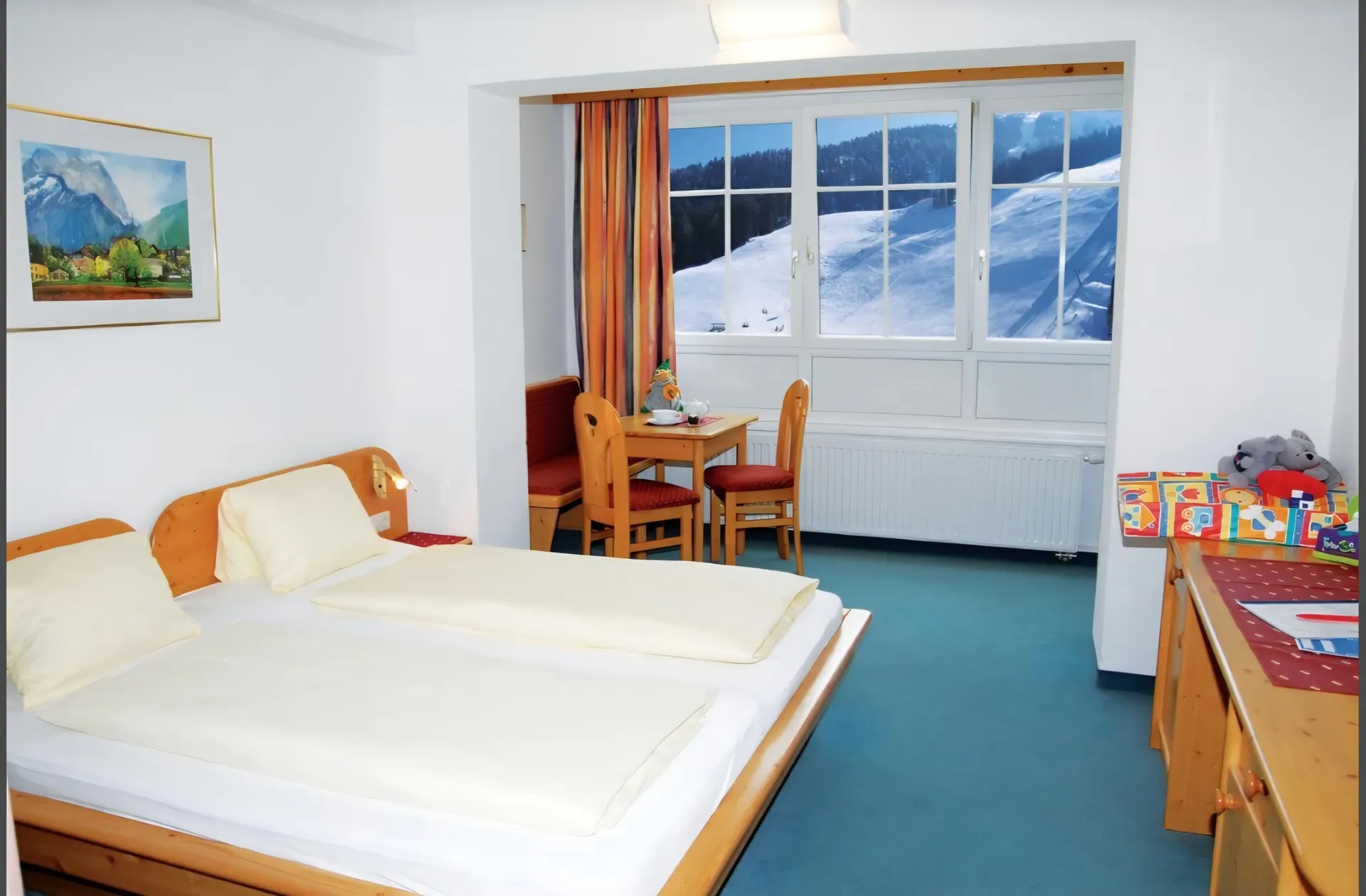 Kinder- und Familienhotel Nockalm - Tweepersoonskamer met 1 extra bed