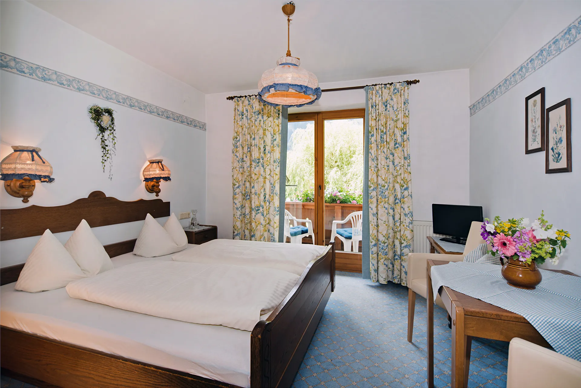 Pension Tannerhof - Standaard tweepersoonskamer met balkon