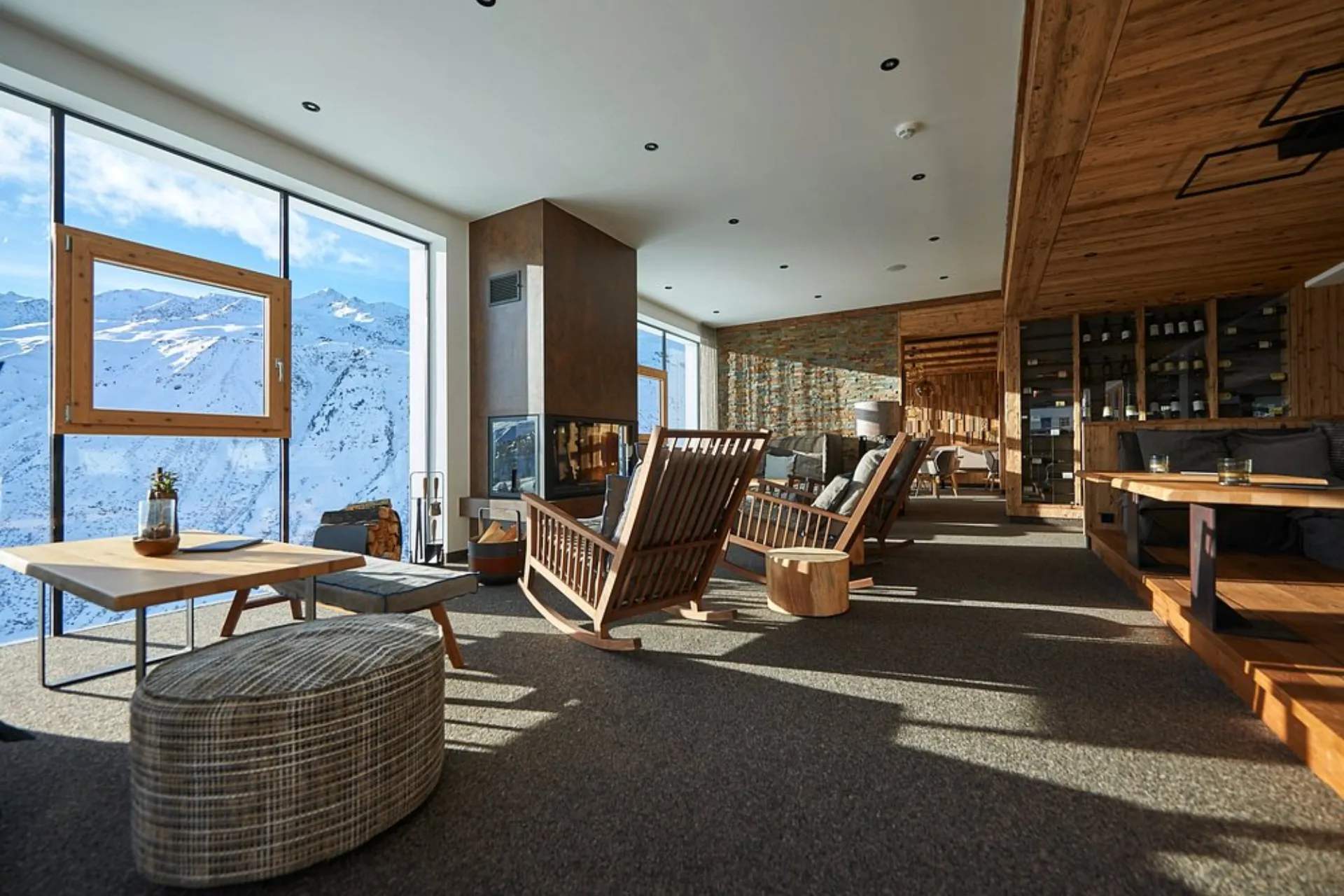 Alpenhotel Laurin lobby uitzicht