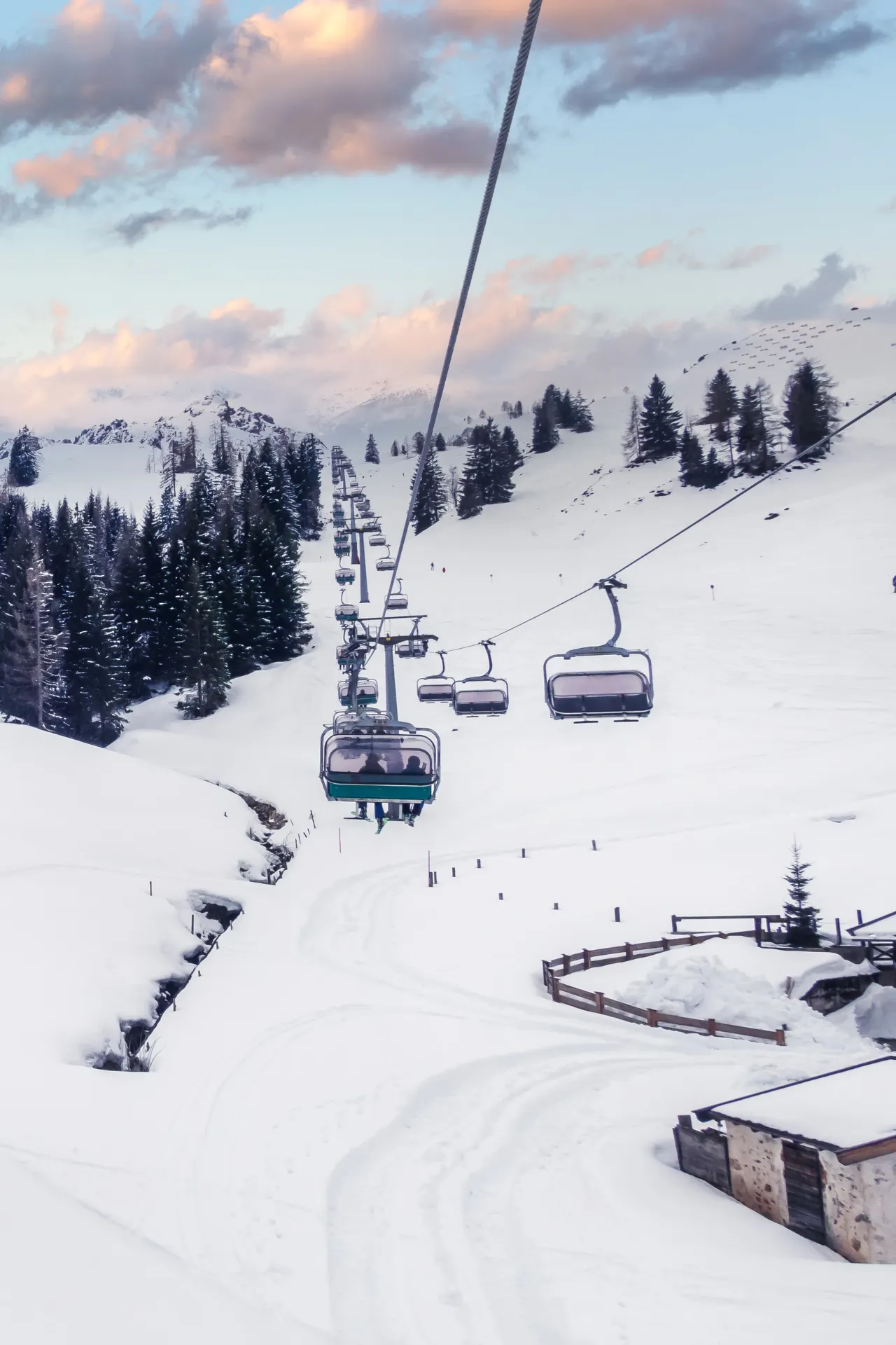 Skilift in Saalbach Hinterglemm