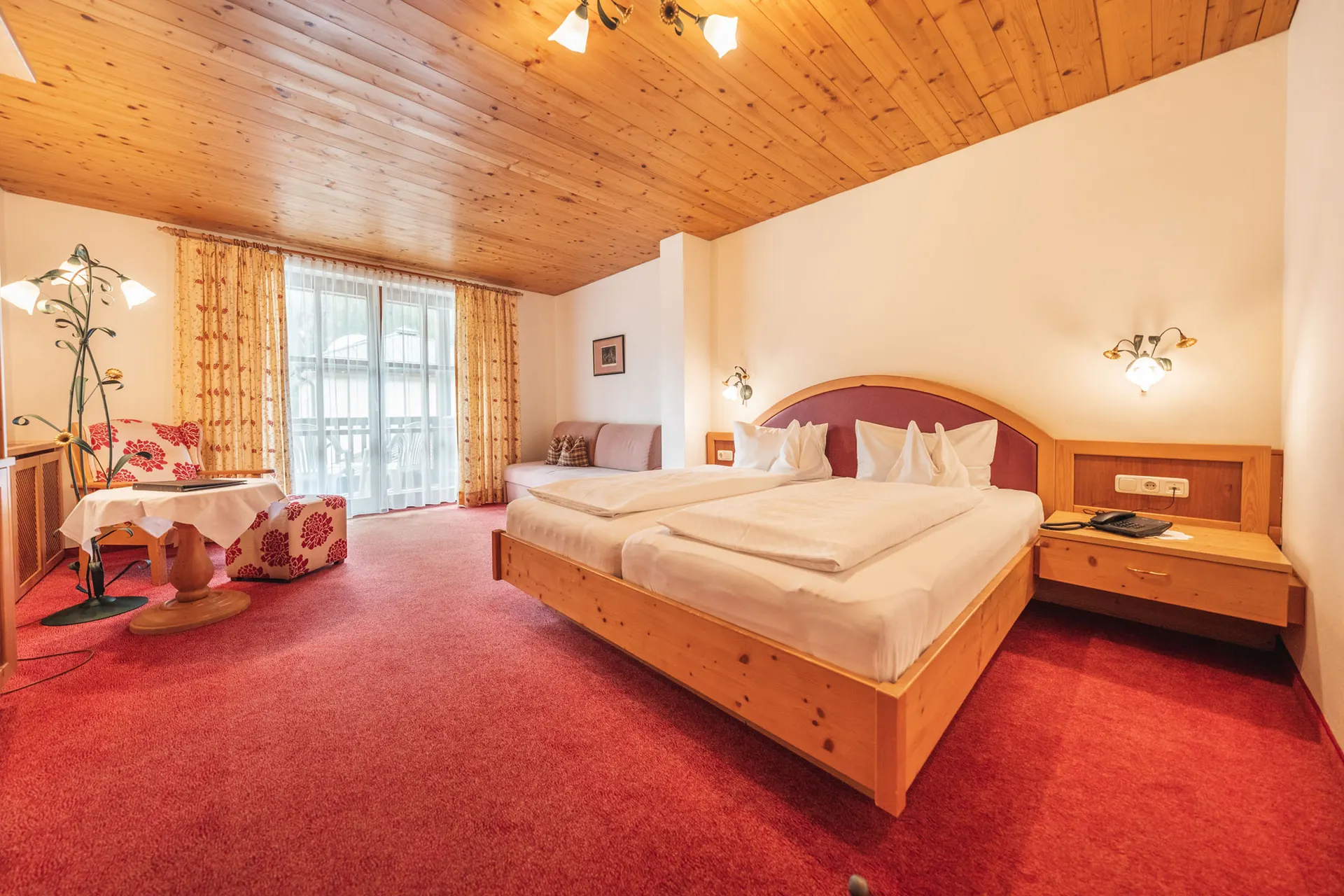 Hotel Krimmlerfälle - Tweepersoonskamer "Almrausch"