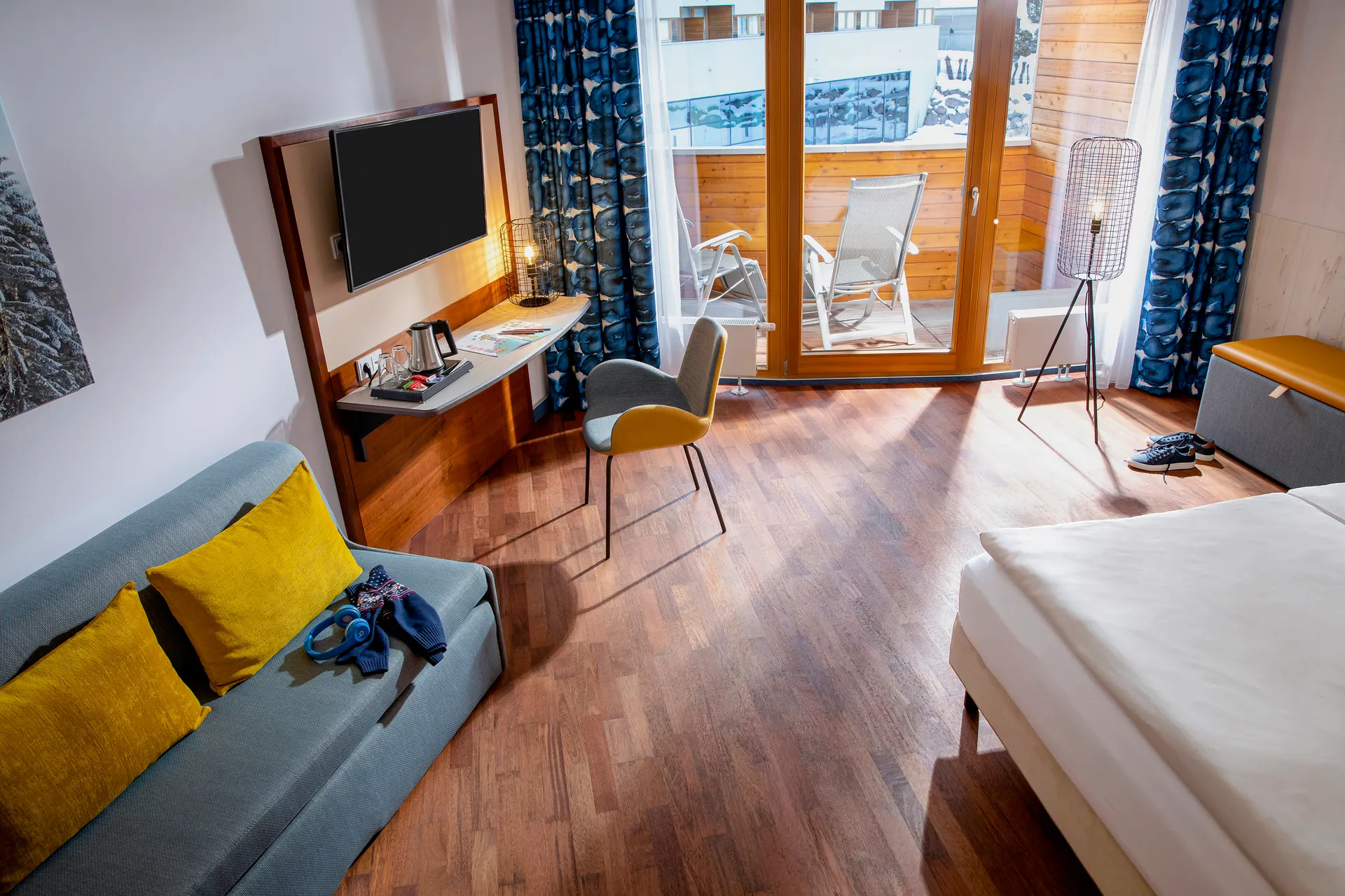 ROBINSON Fieberbrunn - Deluxe tweepersoonskamer met 1 extra bed mogelijk
