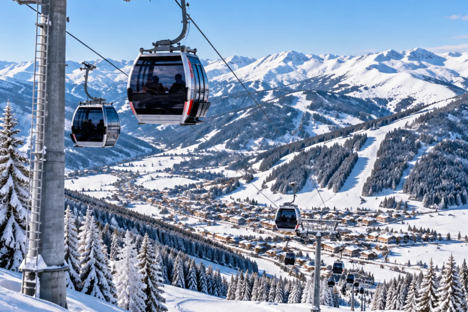 Skigondel in bad kleinkirchheim