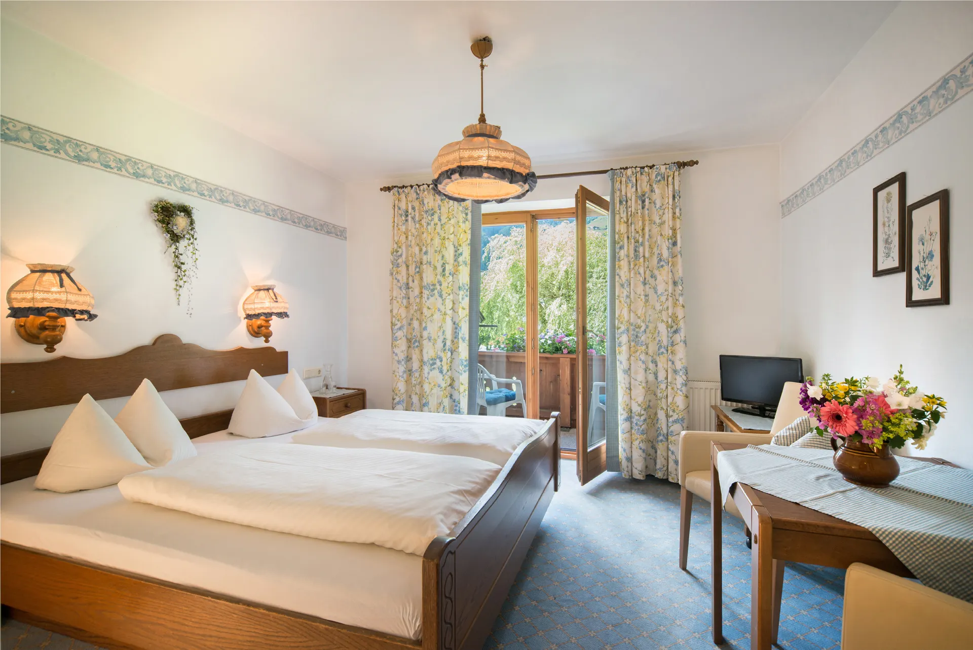 Pension Tannerhof - Standaard tweepersoonskamer met balkon