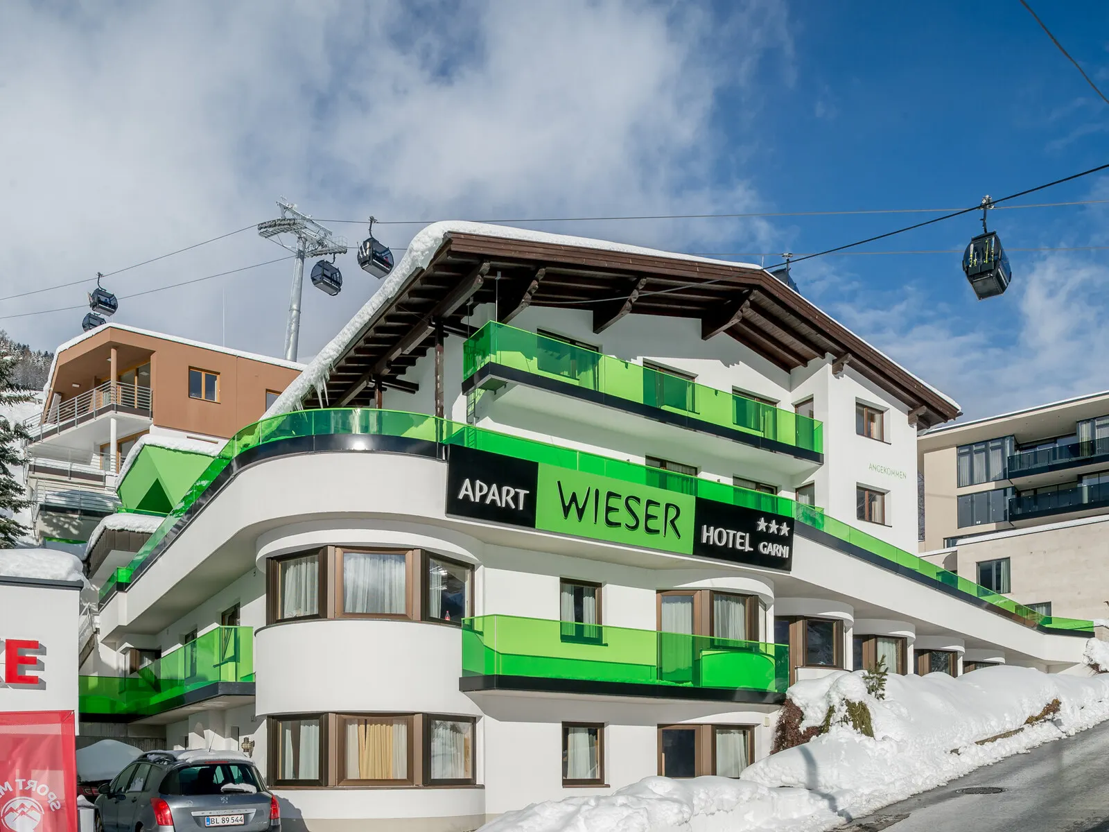 Apart Hotel Garni Wieser - Buitenaanzicht