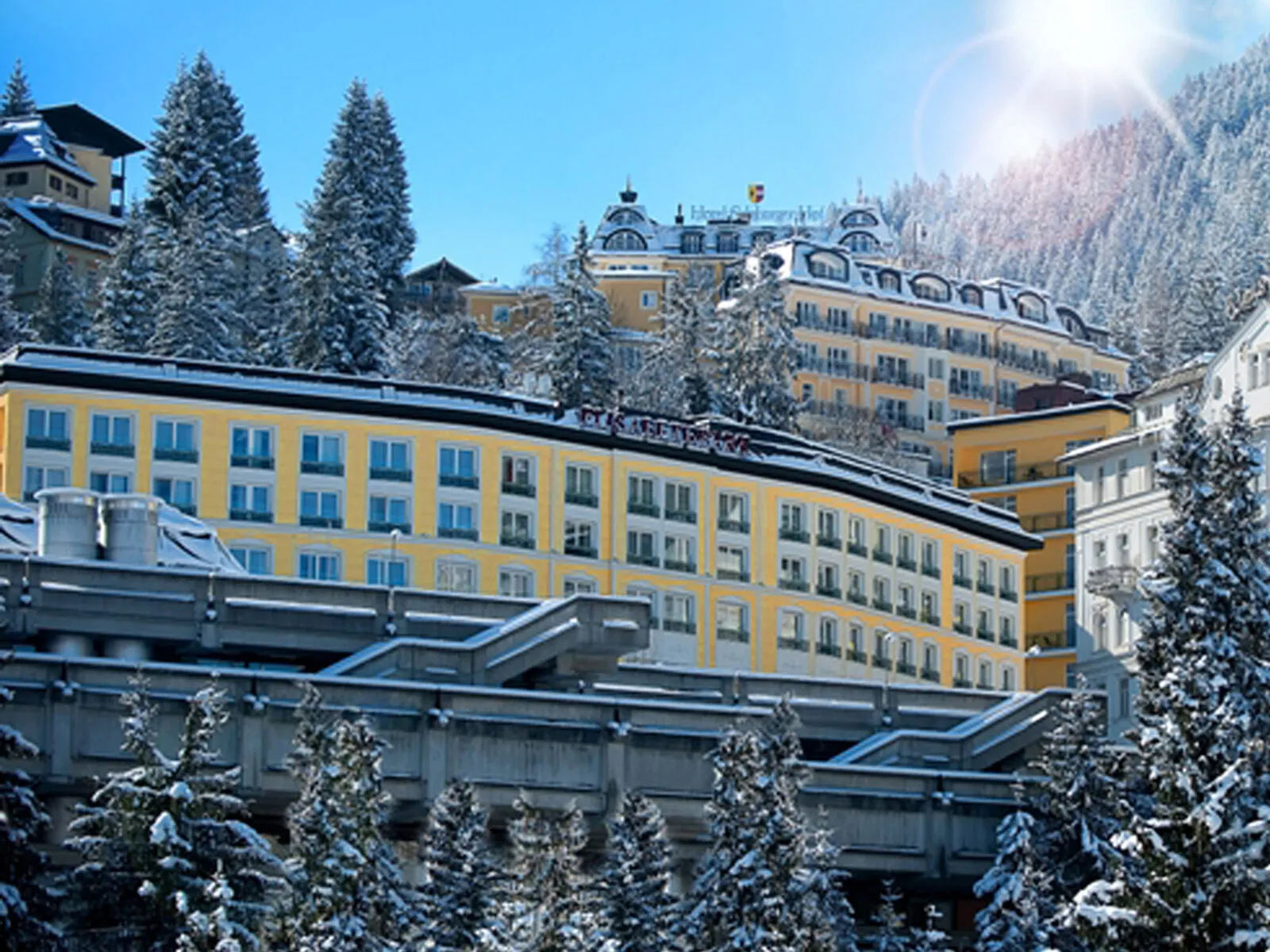 Thermal Resort Hotel Elisabethpark - Buitenaanzicht