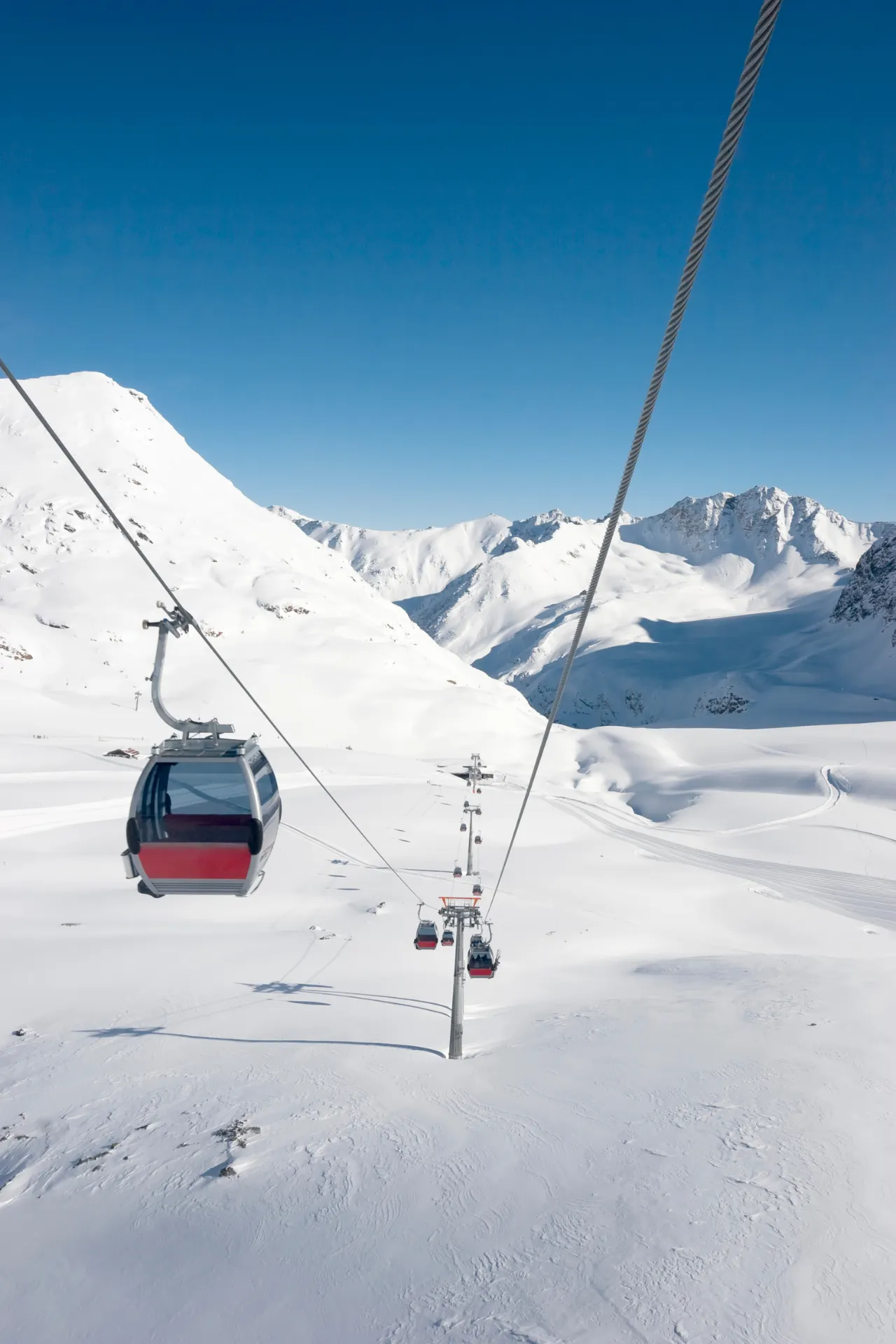 Skilift in pitztal