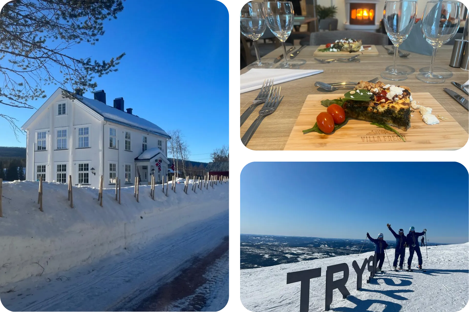 Collage van thema reis: Ski Safari in Noorwegen