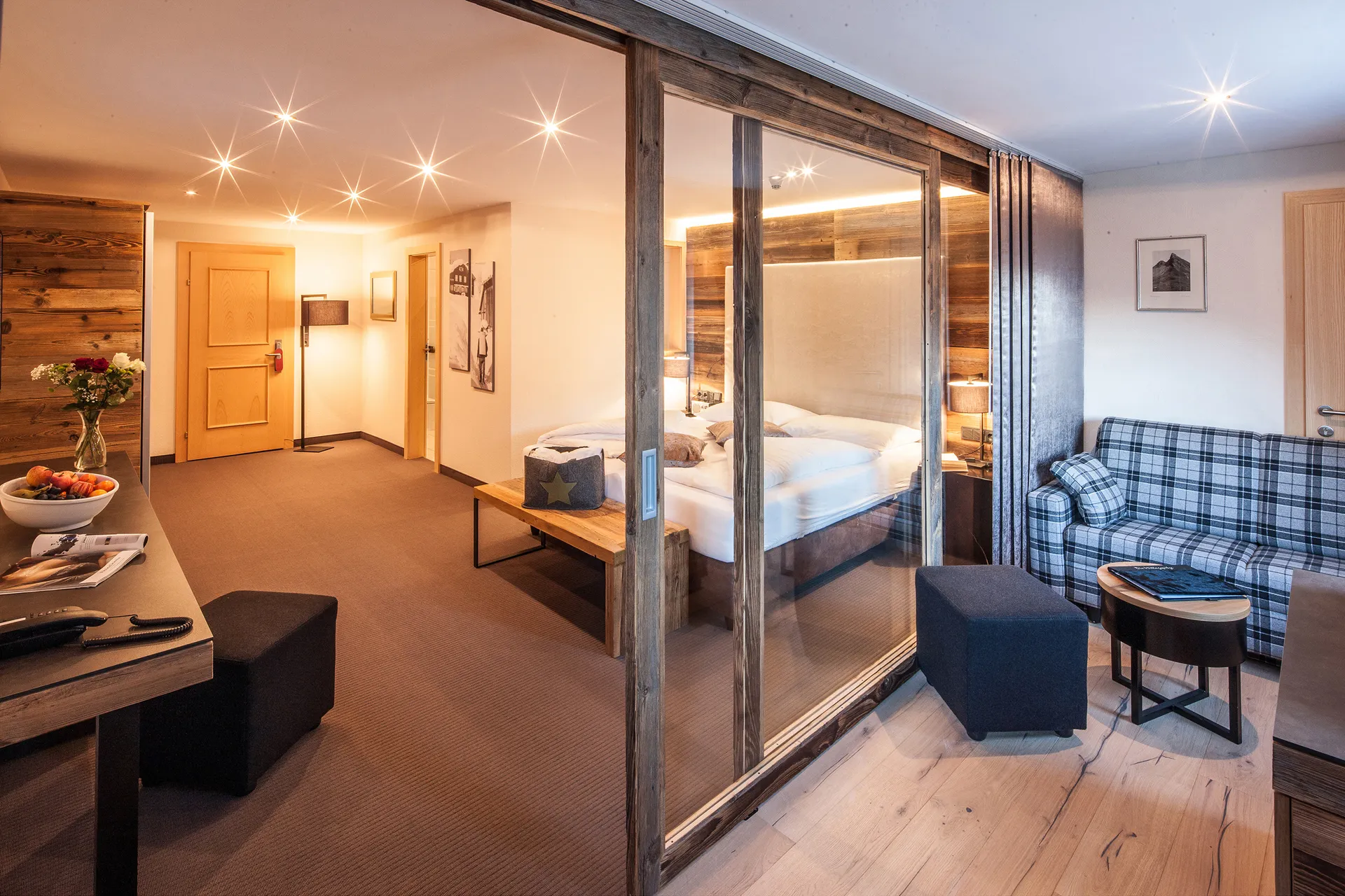 Alpenhotel Mittagspitze - Suite met balkon