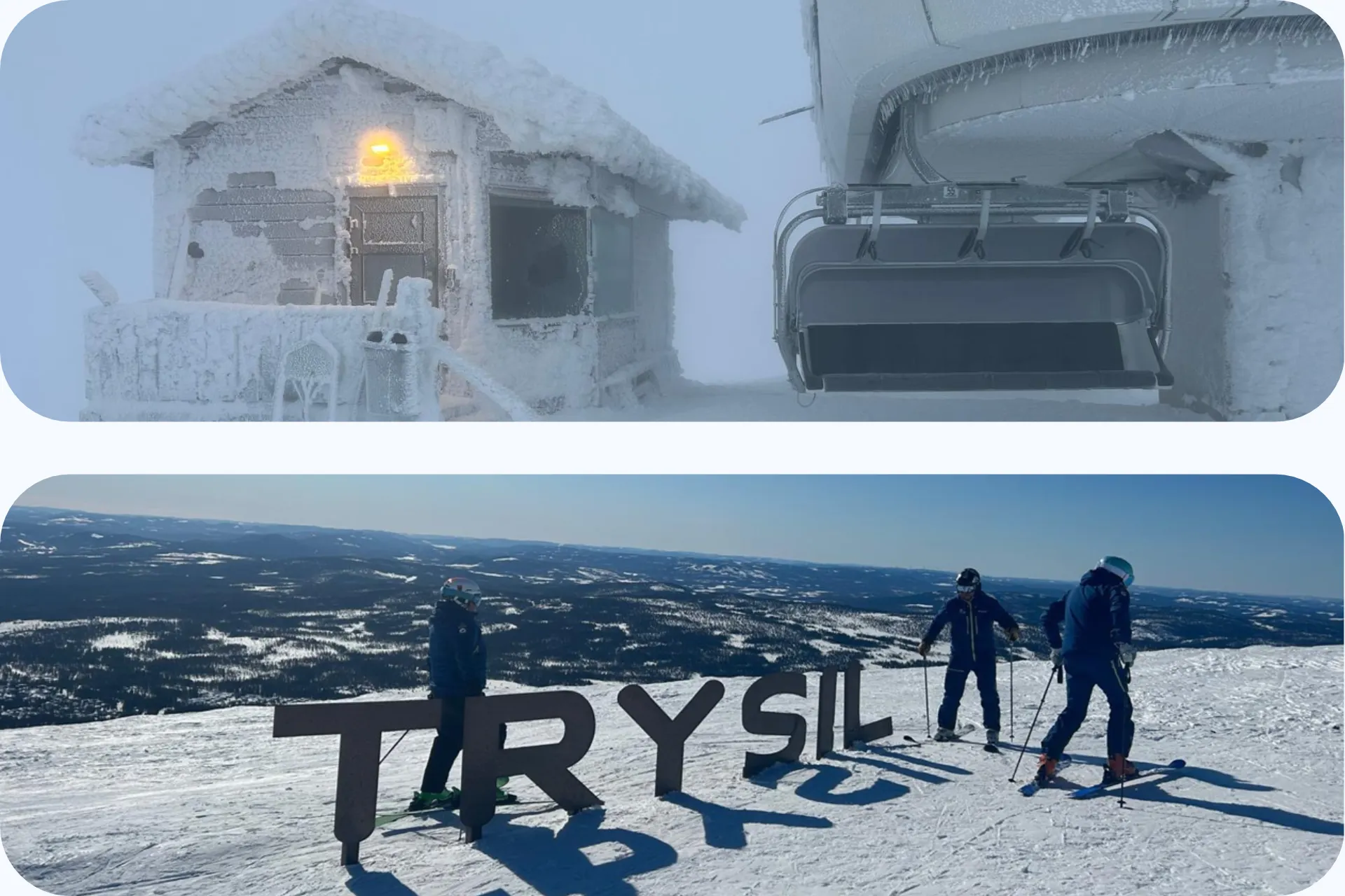 Atmosfeer tijdens de ski safari in Noorwegen met Snowtravel