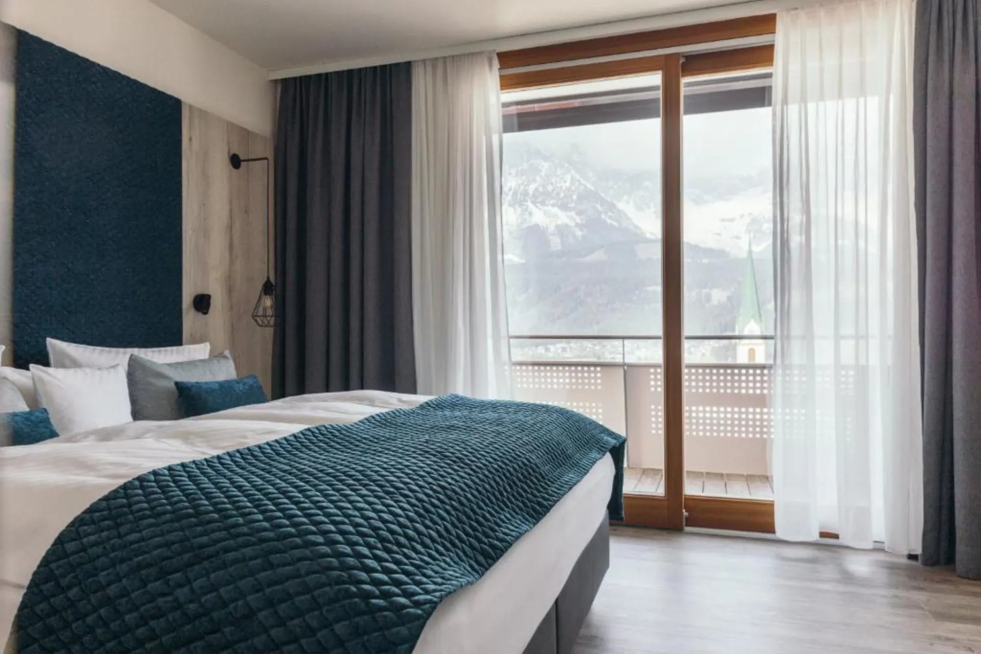 Hotel Kaiserblick tweepersoonskamer met balkon